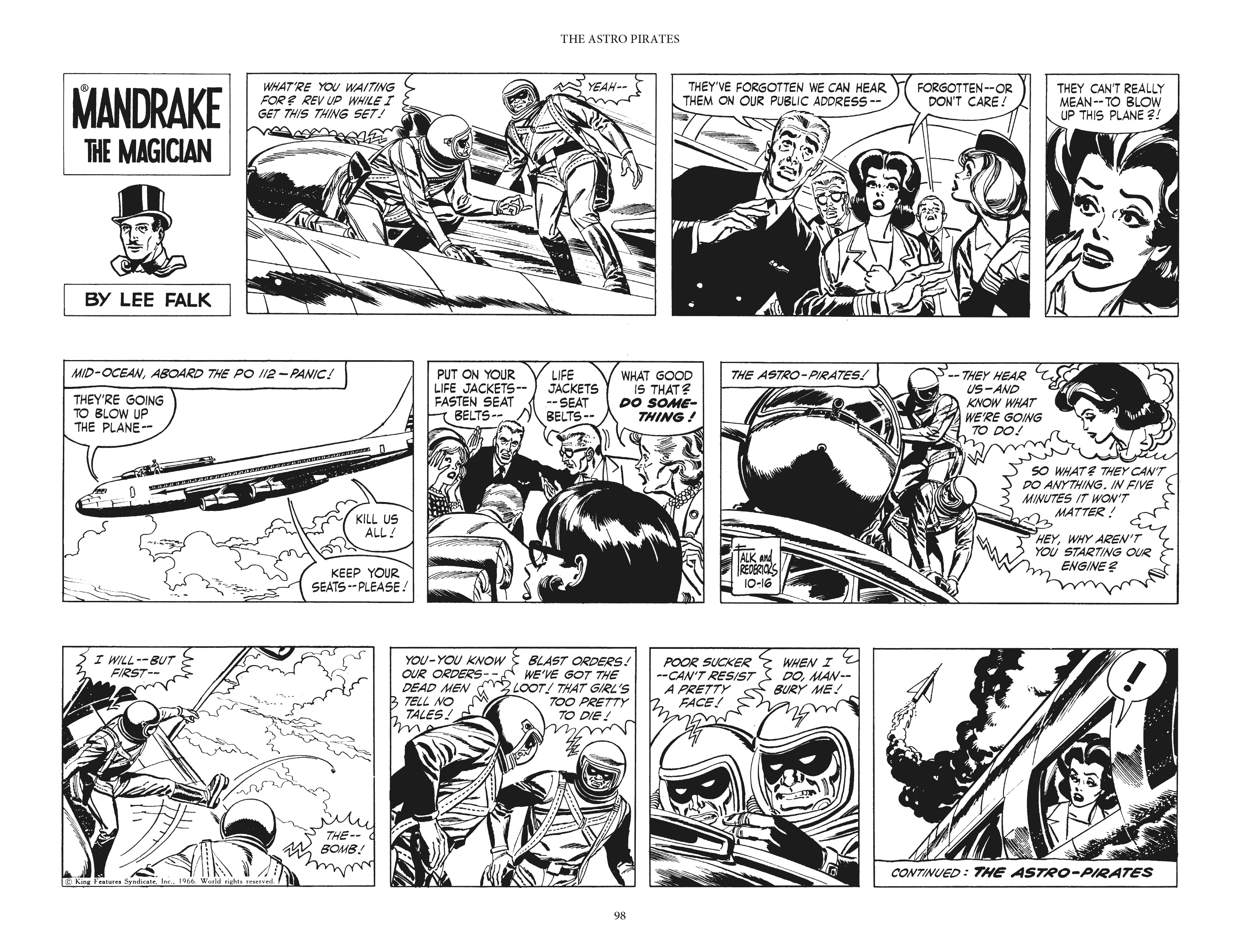 Read online Mandrake the Magician: The Fred Fredricks Sundays comic -  Issue # TPB (Part 1) - 99