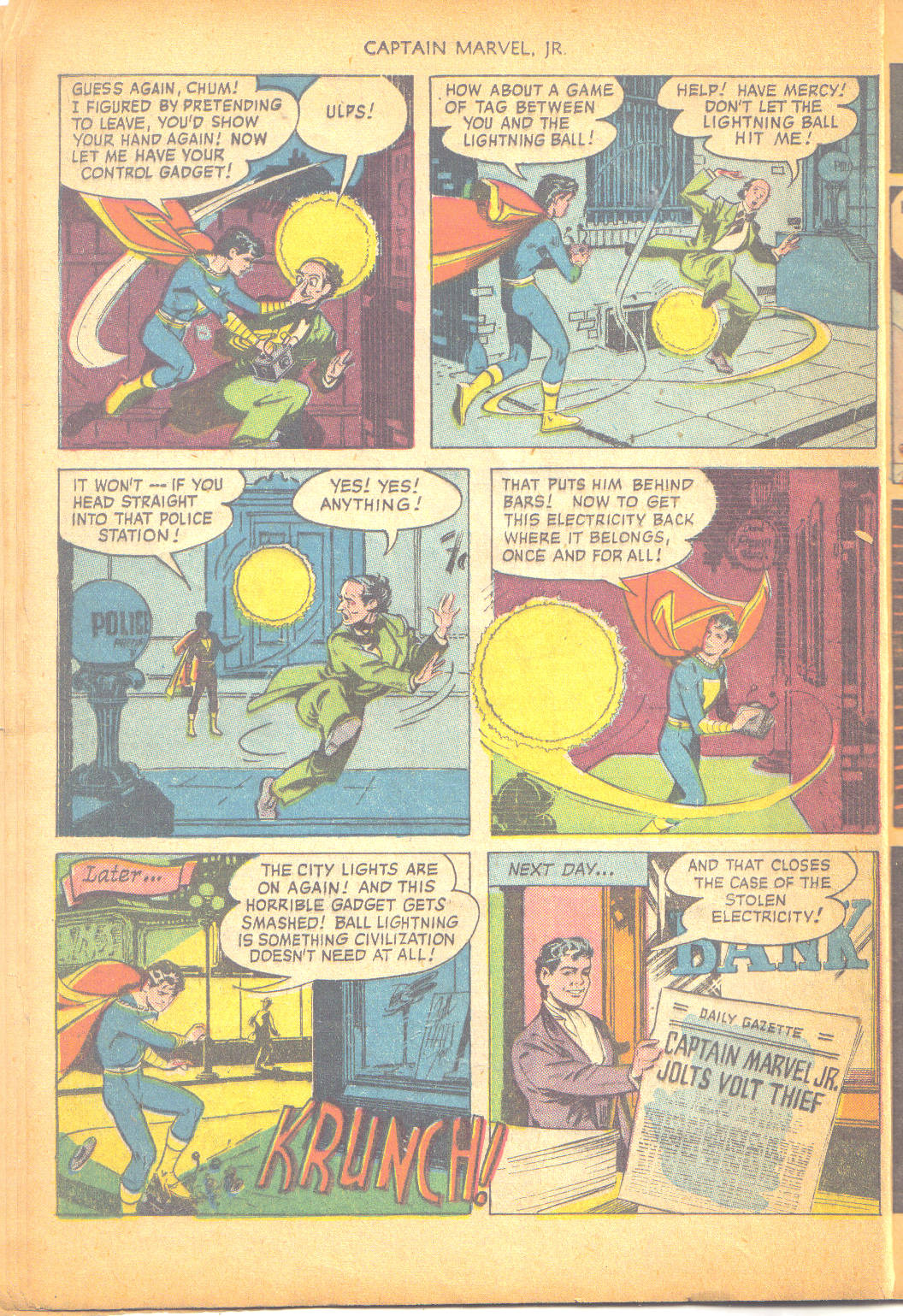 Read online Captain Marvel, Jr. comic -  Issue #95 - 11