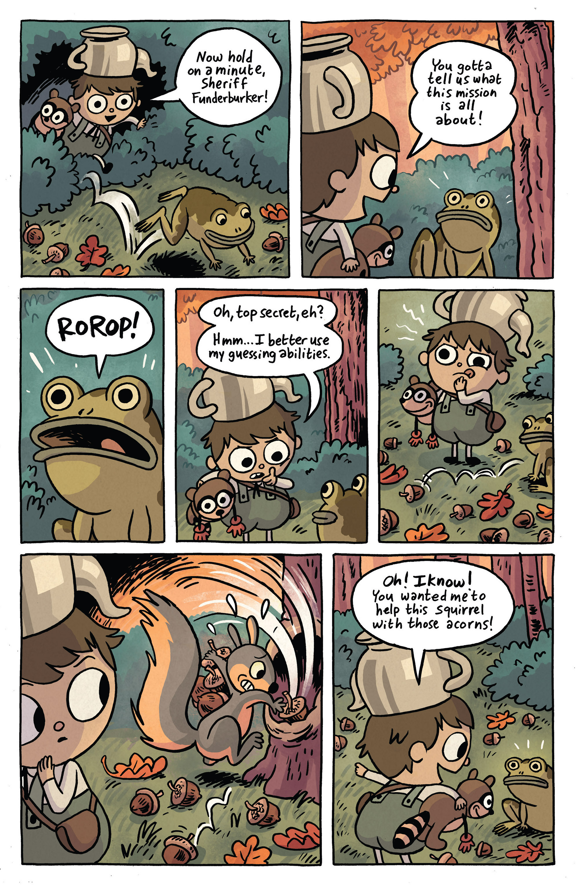 Read online Over the Garden Wall (2016) comic -  Issue #2 - 4