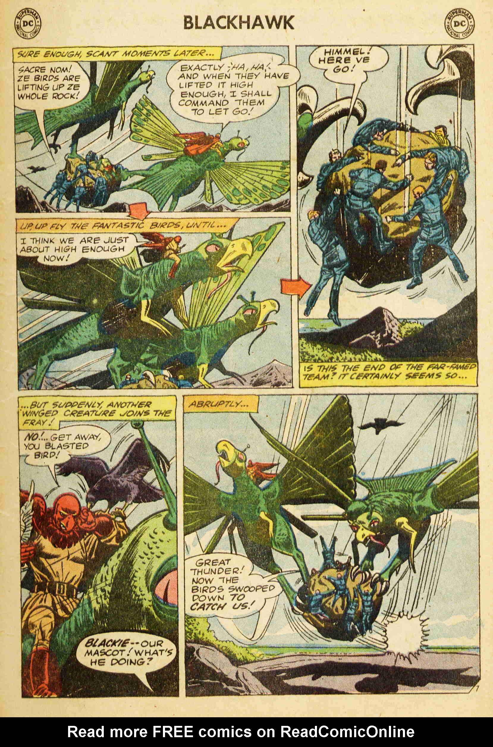 Read online Blackhawk (1957) comic -  Issue #158 - 8