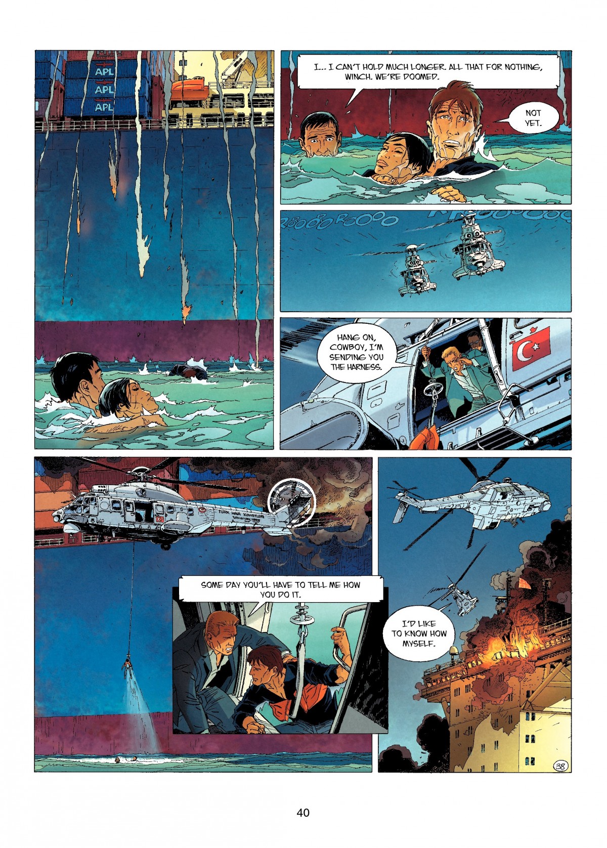 Read online Largo Winch comic -  Issue # TPB 14 - 40