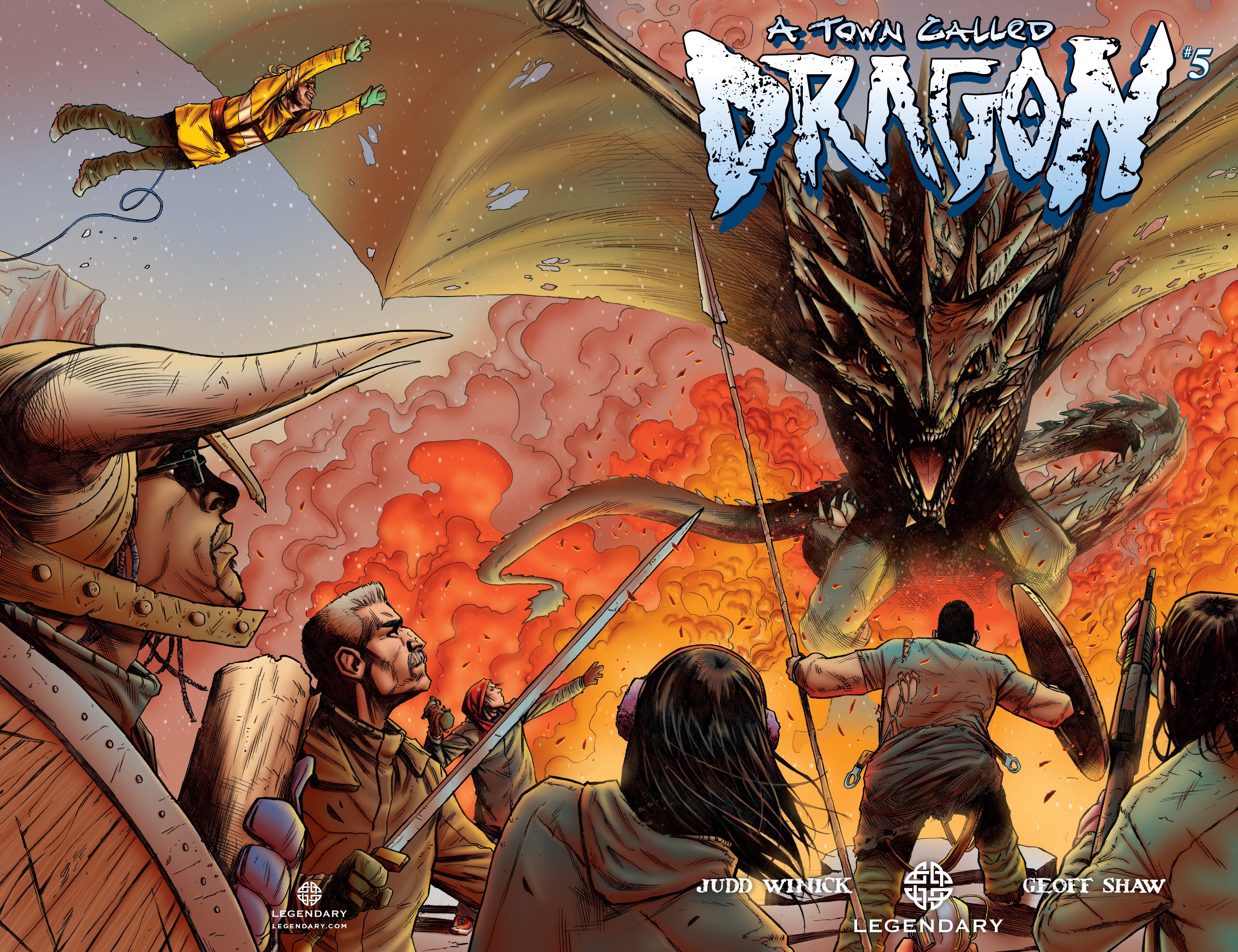 Read online A Town Called Dragon comic -  Issue #5 - 1