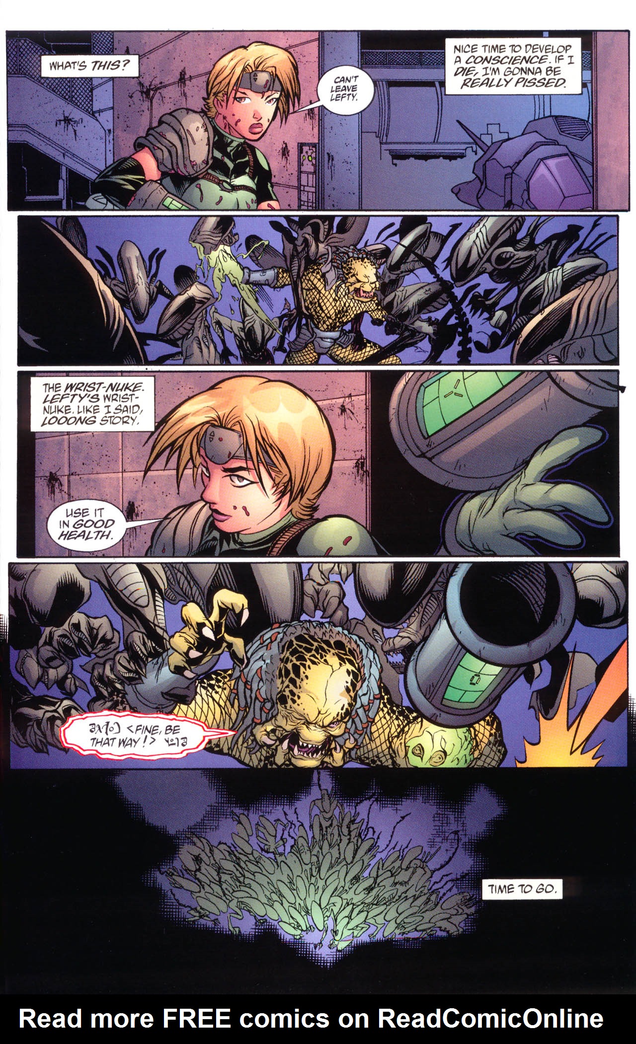 Read online Aliens vs. Predator Annual comic -  Issue # Full - 29