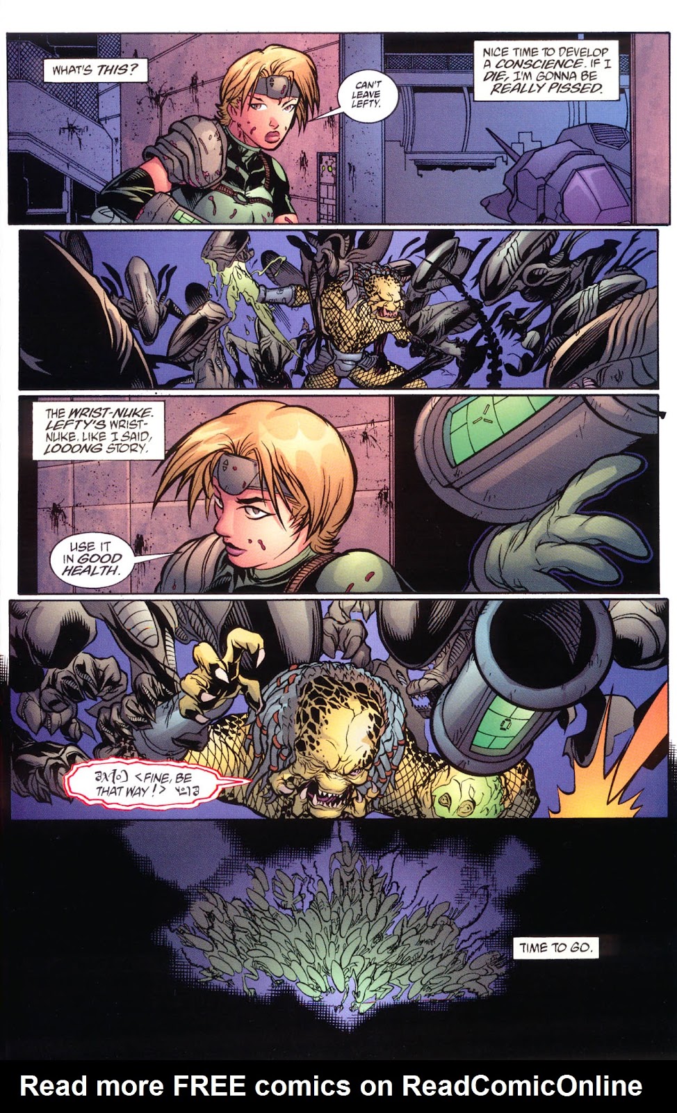 Aliens vs. Predator Annual issue Full - Page 29