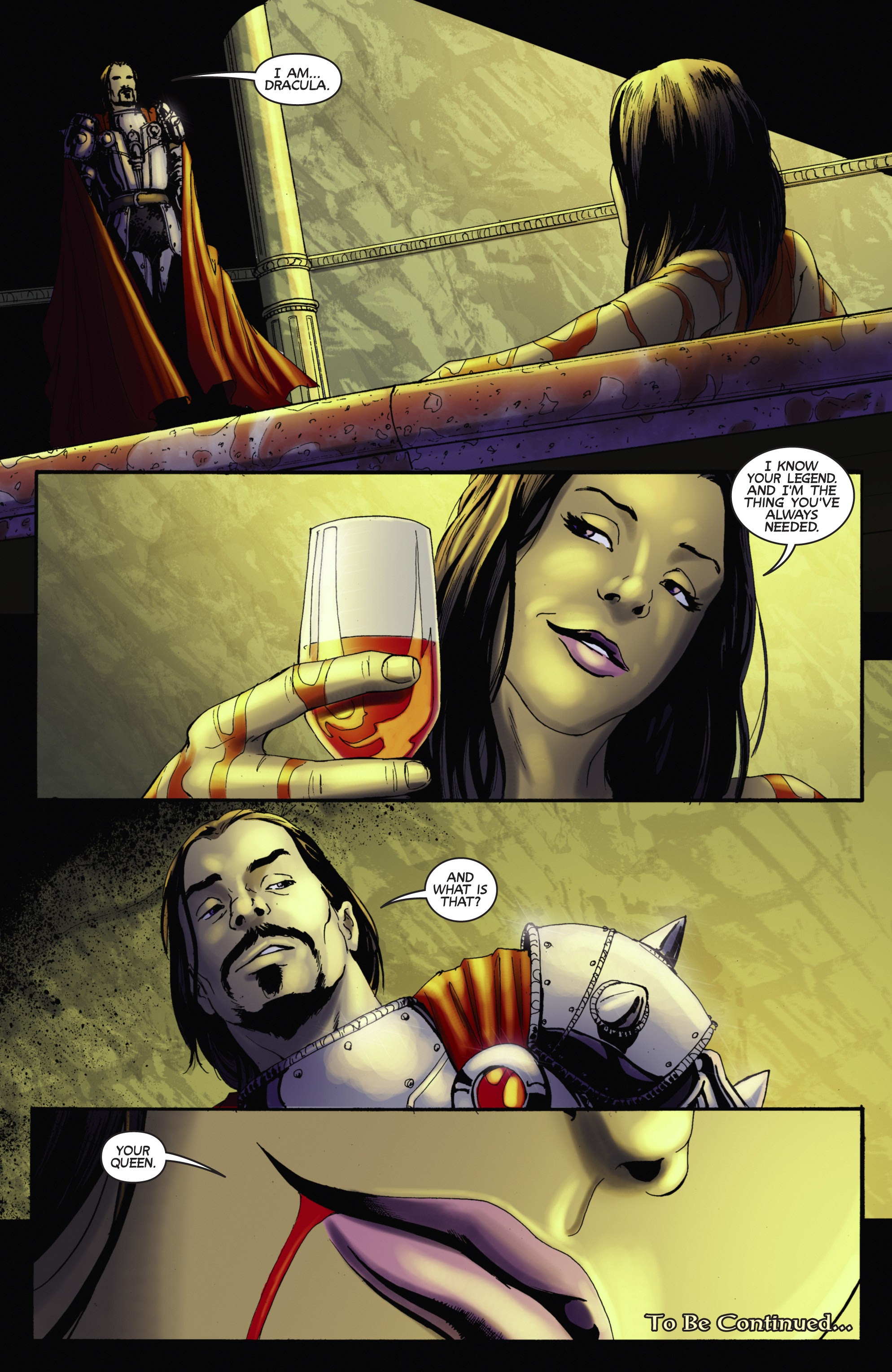 Read online Blood Queen Vs. Dracula comic -  Issue #1 - 26