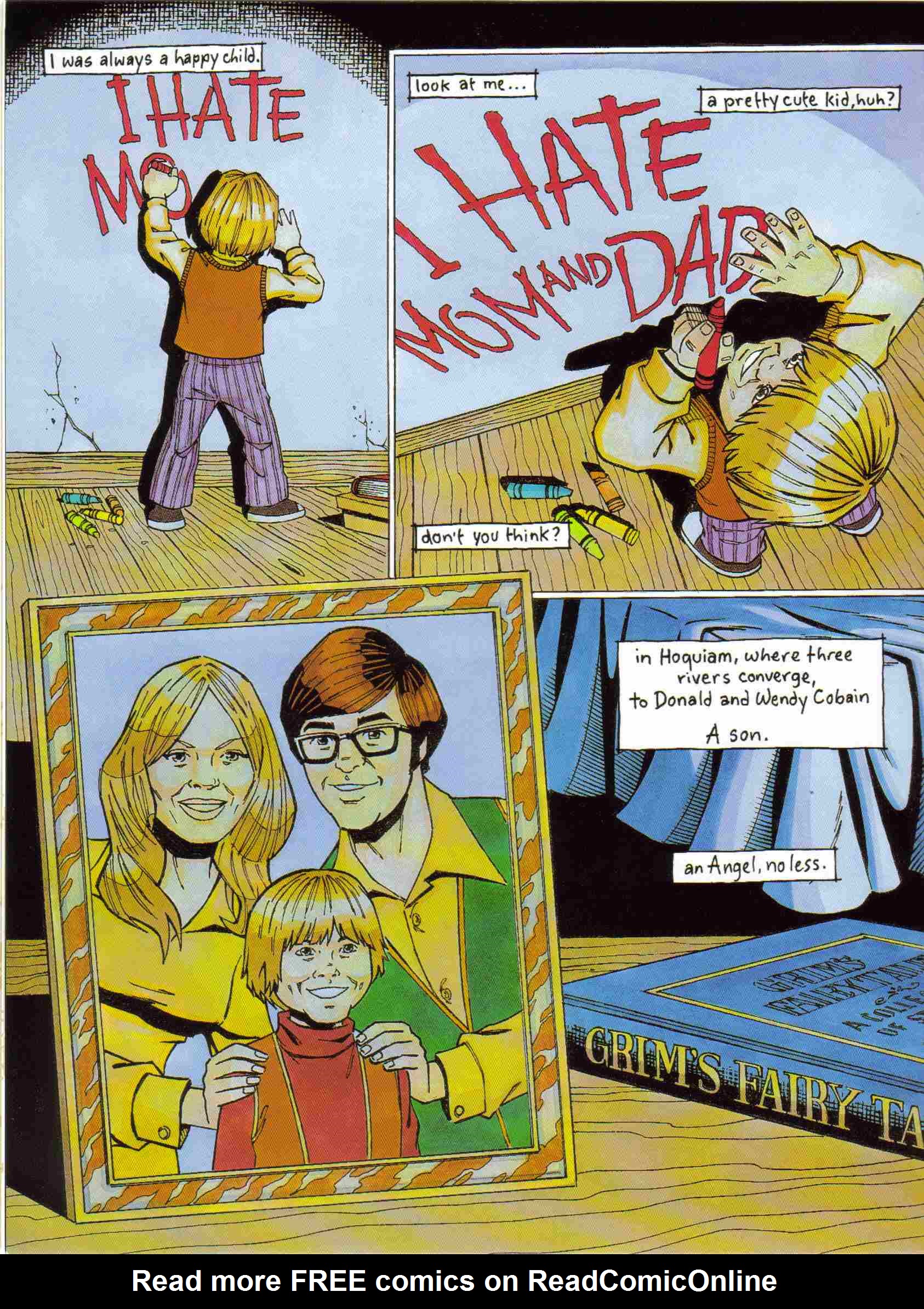 Read online GodSpeed: The Kurt Cobain Graphic comic -  Issue # TPB - 11