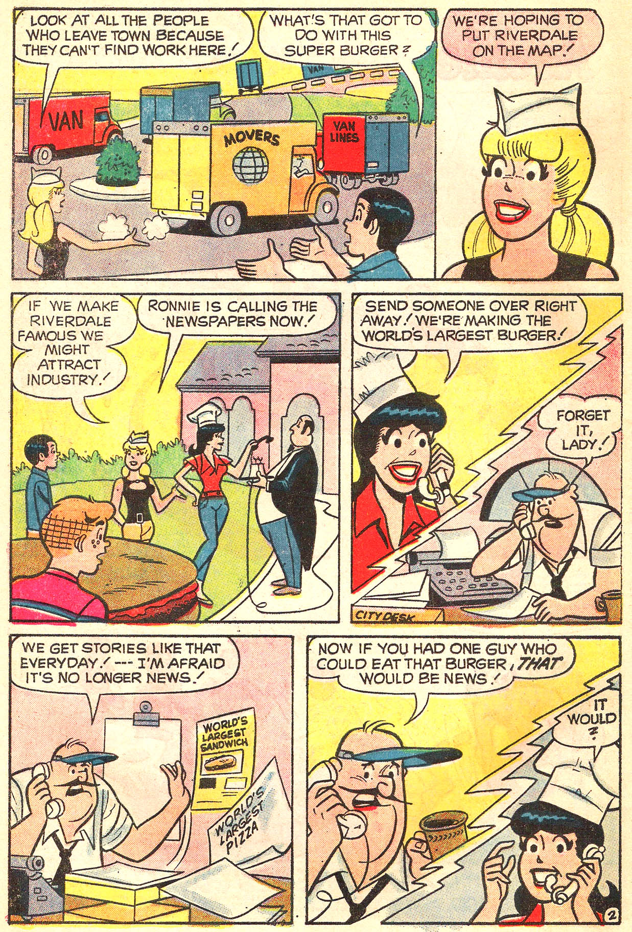 Read online Archie's TV Laugh-Out comic -  Issue #21 - 46