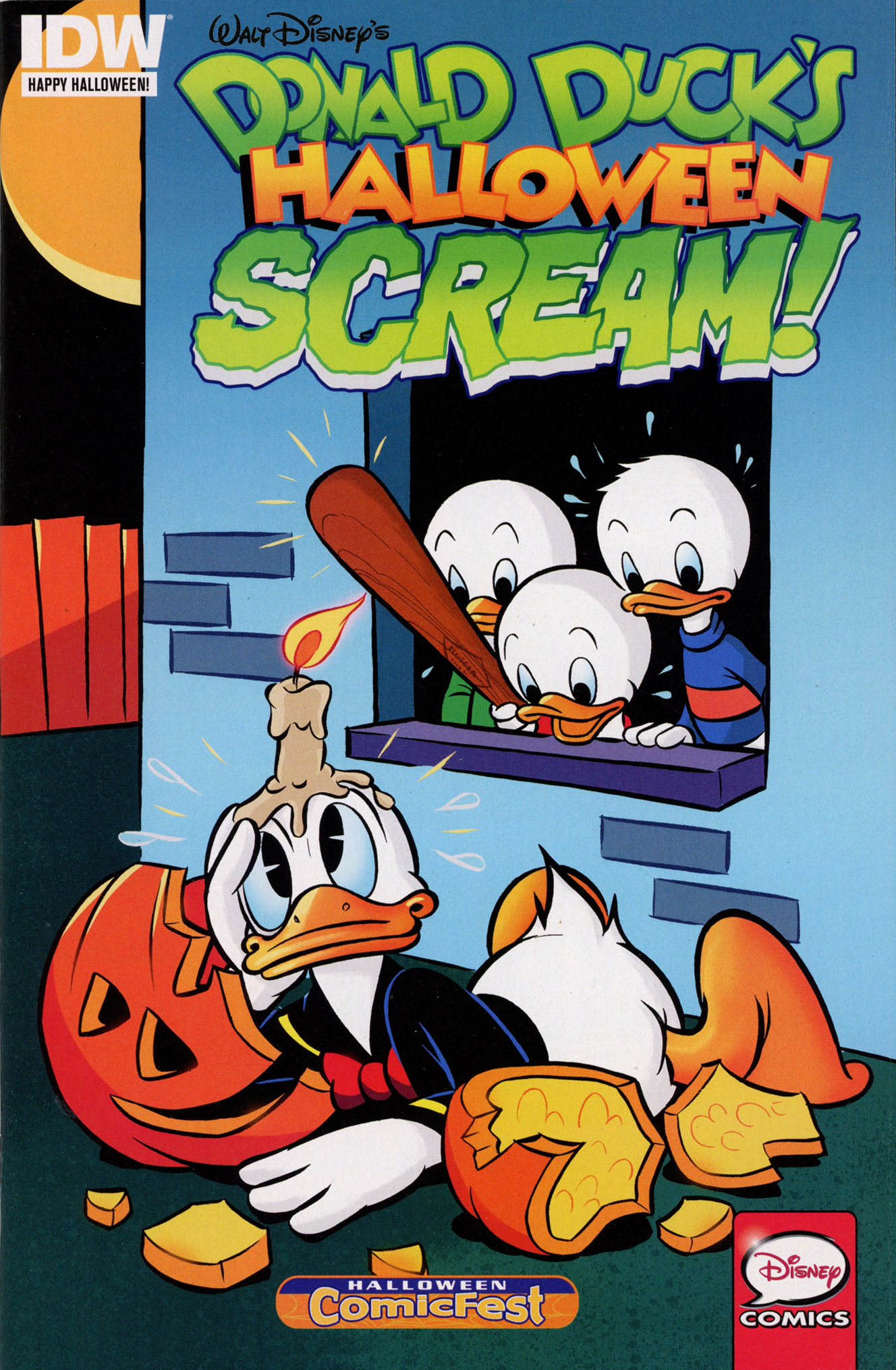 Read online Donald Duck's Halloween Scream! comic -  Issue #1 - 1