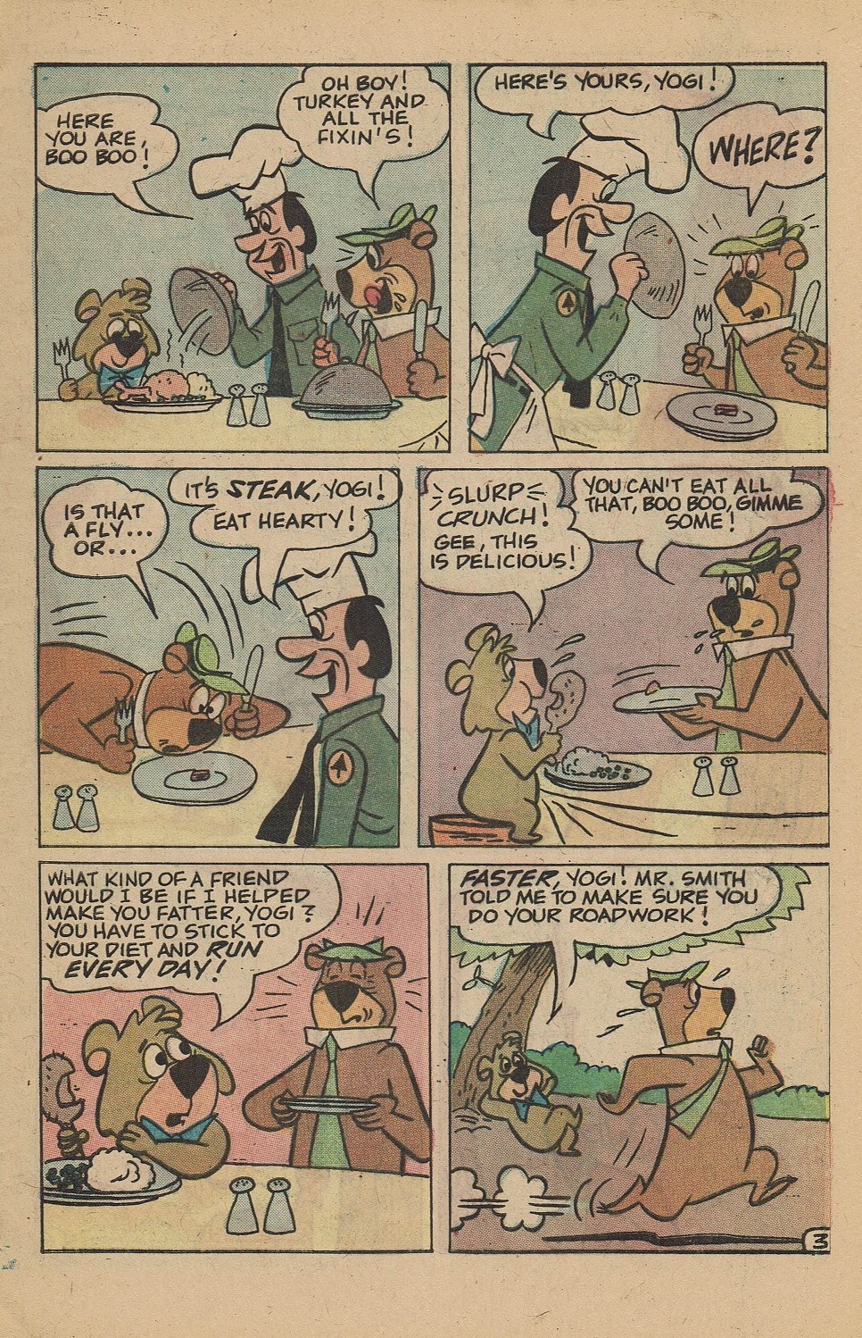 Read online Yogi Bear (1970) comic -  Issue #27 - 5