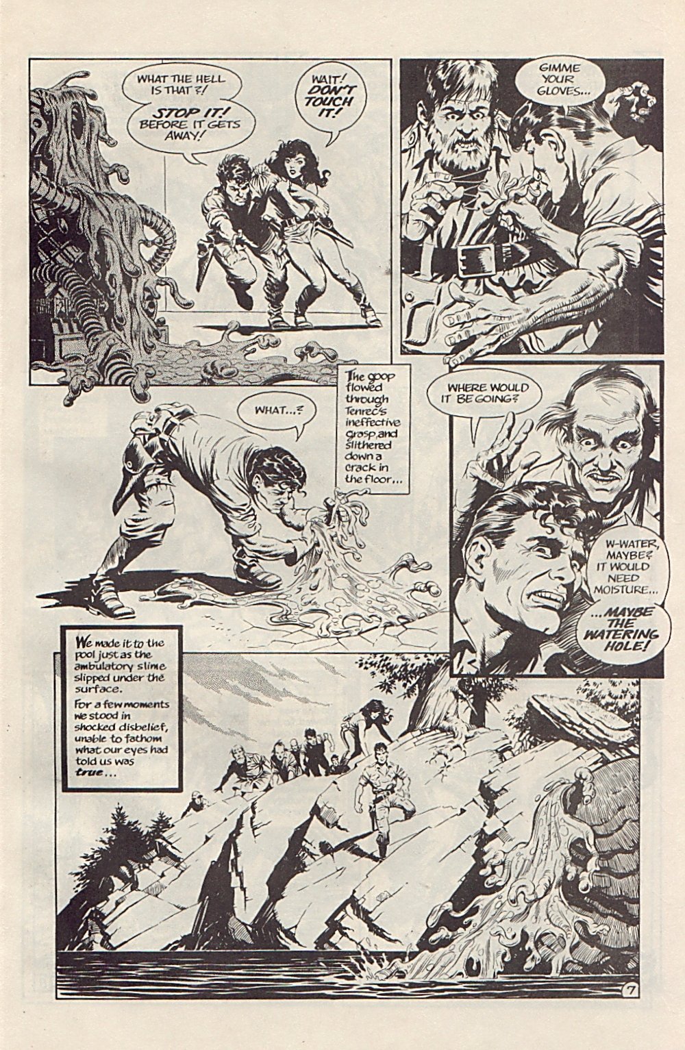 Read online Xenozoic Tales comic -  Issue #7 - 10