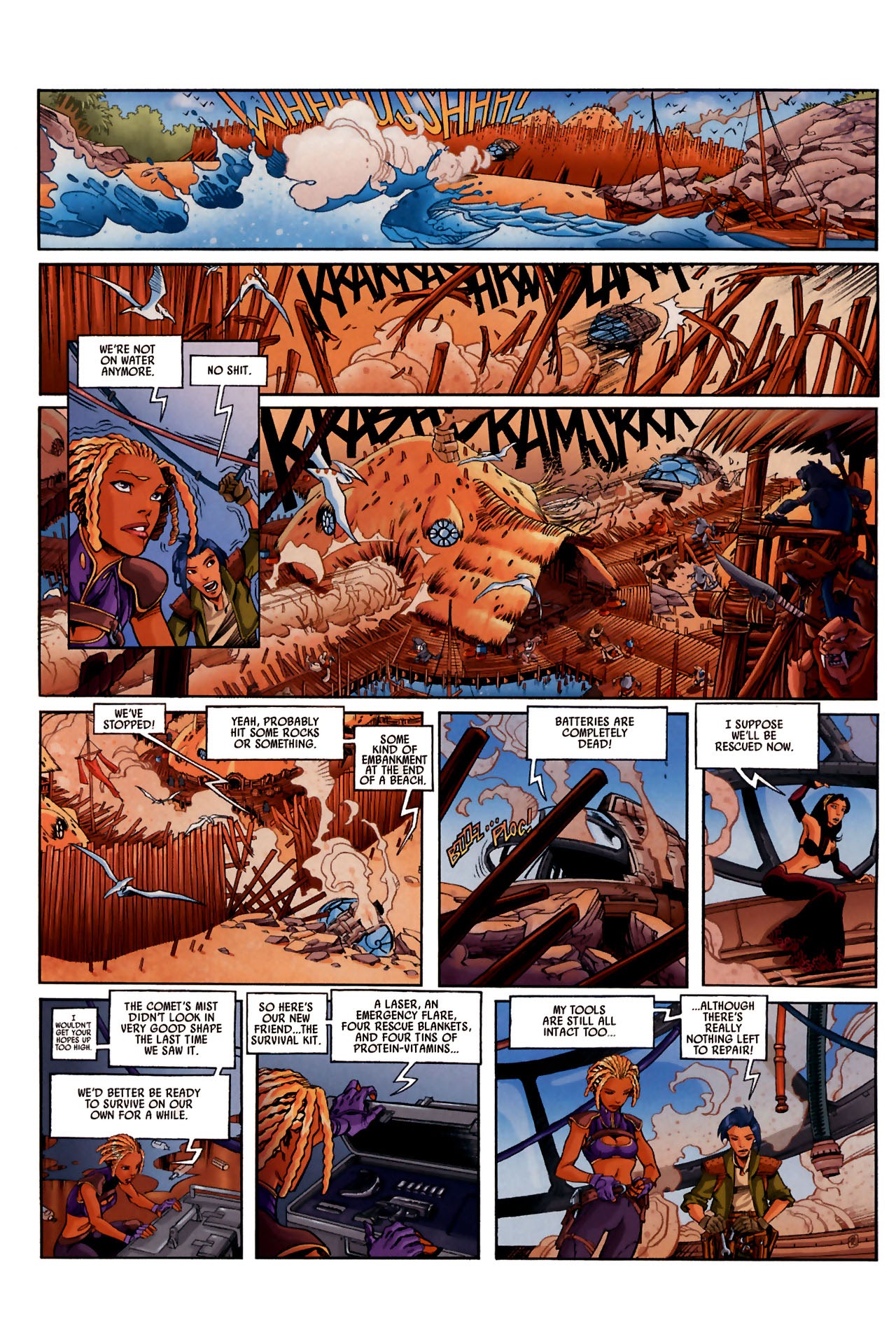 Read online Ythaq: The Forsaken World comic -  Issue #1 - 17