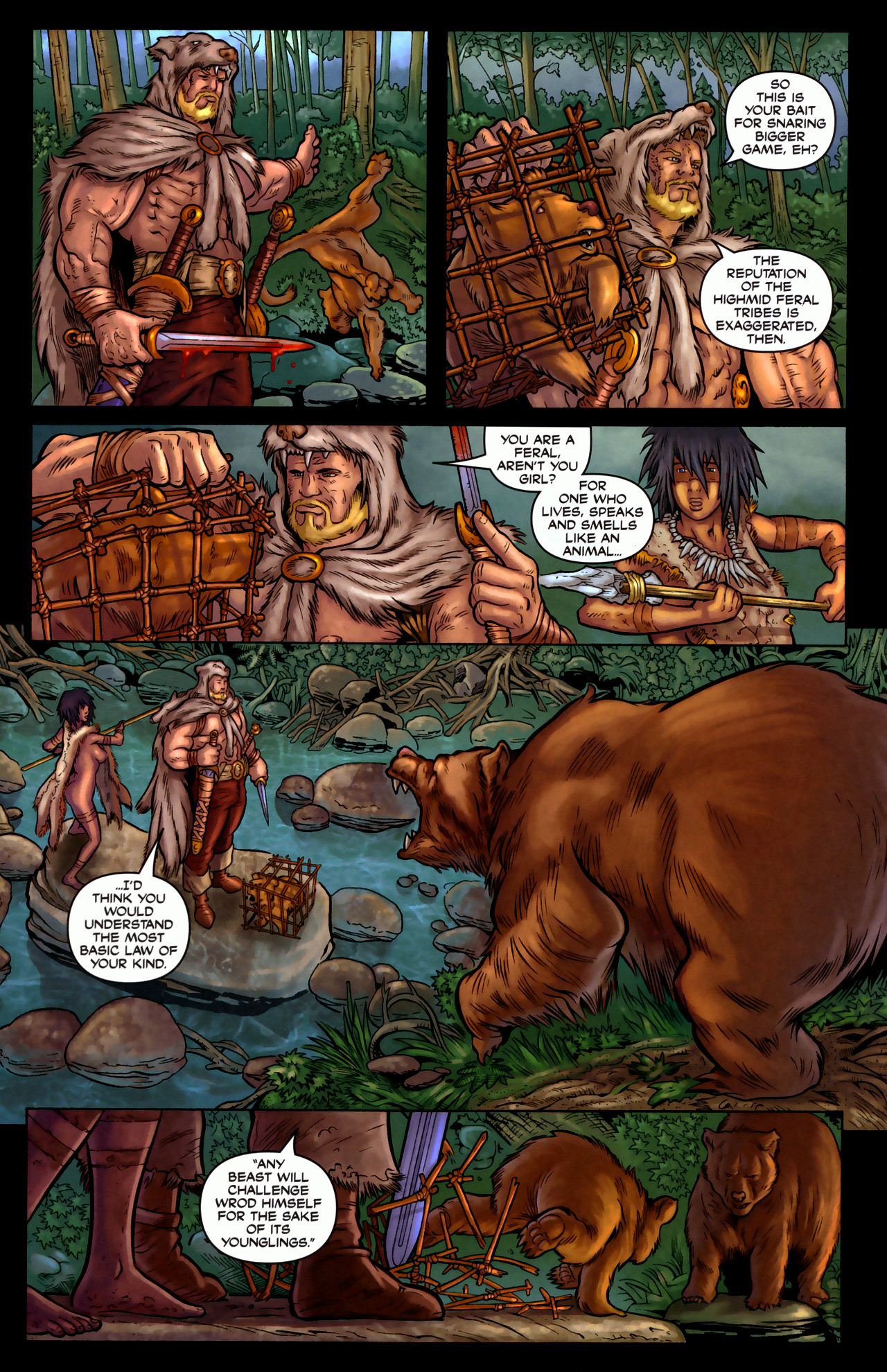 Read online Warren Ellis Wolfskin comic -  Issue # _Annual 1 - 8
