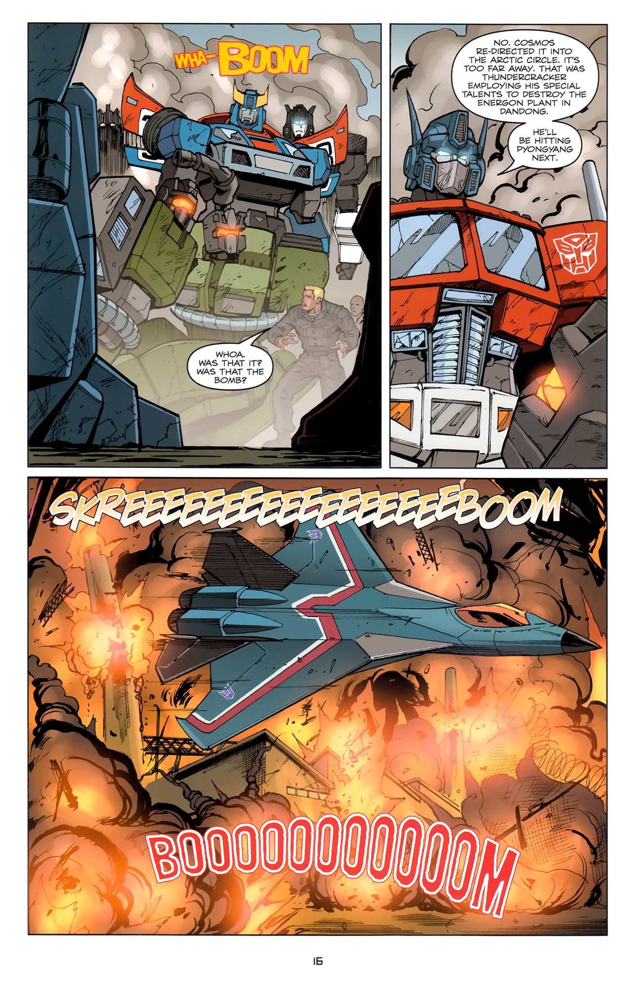 Read online The Transformers (2009) comic -  Issue #12 - 19