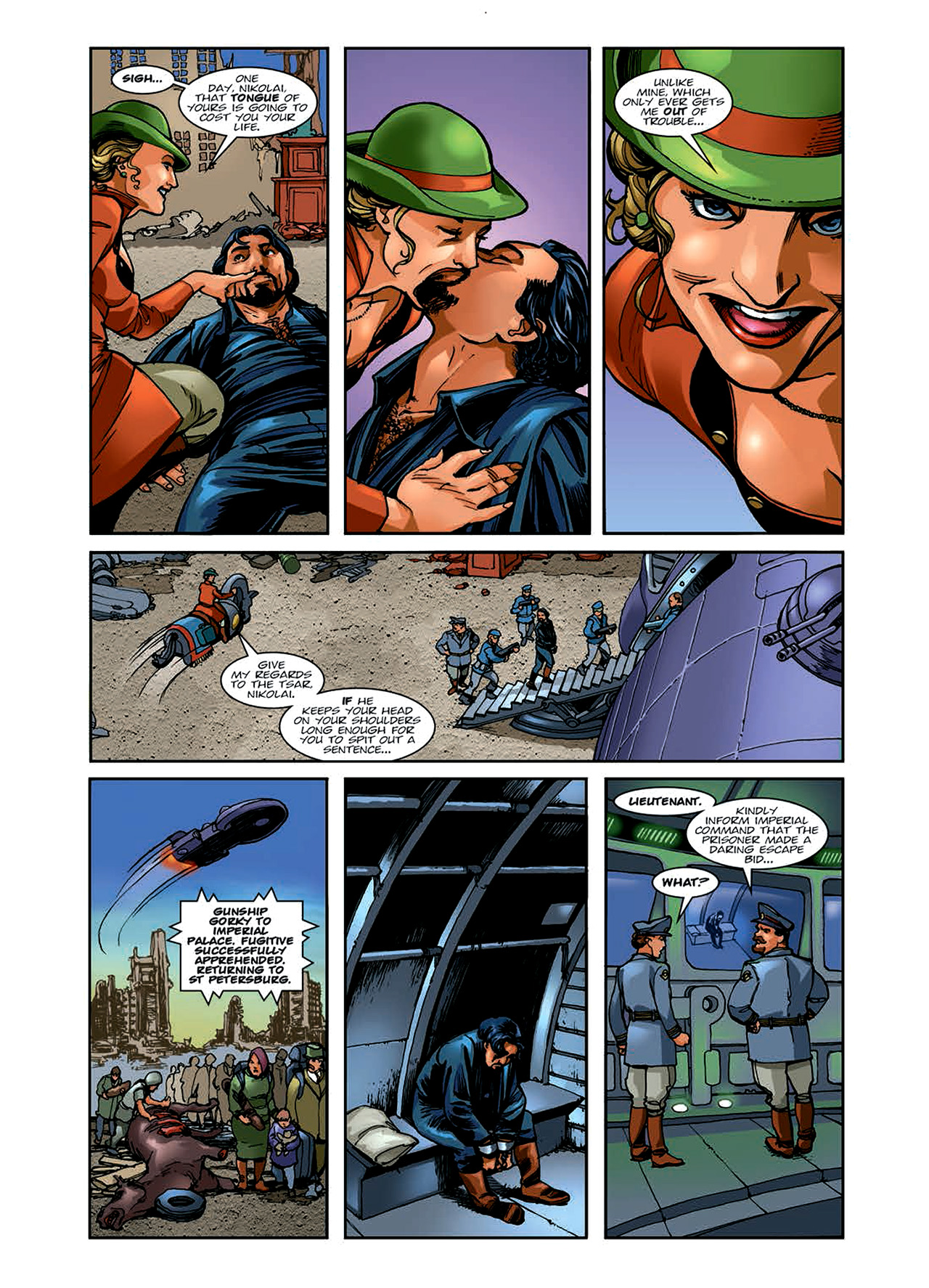 Read online Nikolai Dante comic -  Issue # TPB 6 - 34