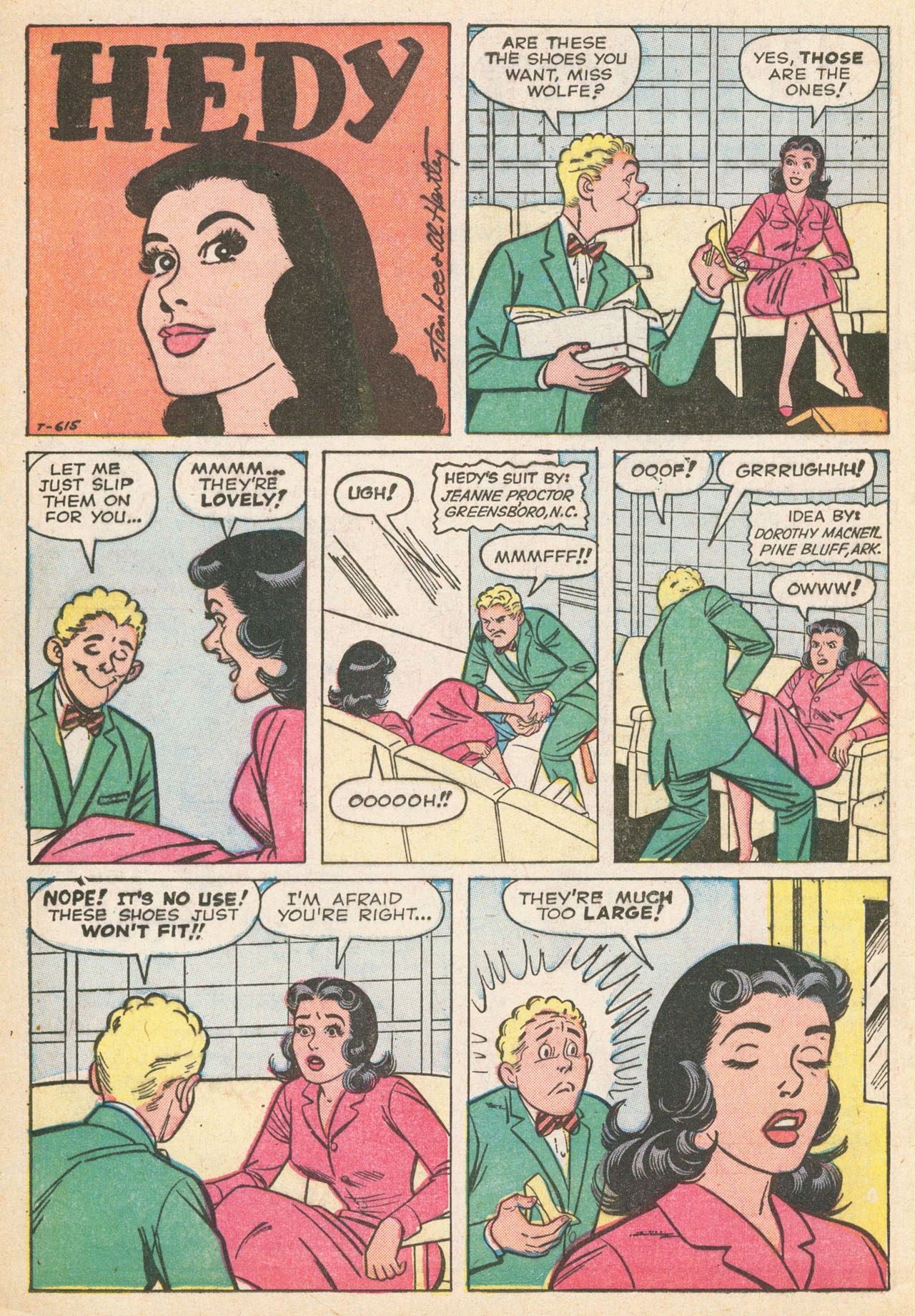 Read online Patsy and Hedy comic -  Issue #69 - 16