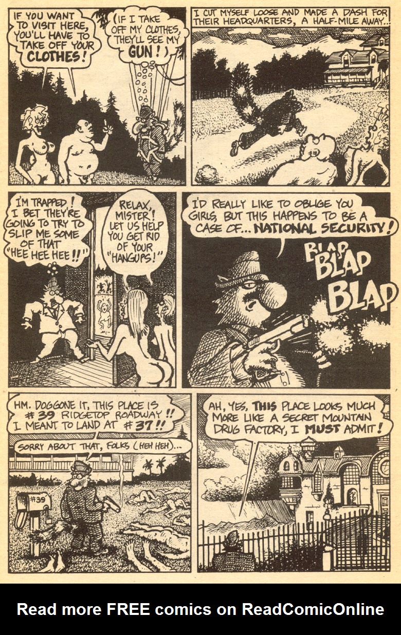 Read online Adventures of Fat Freddy's Cat comic -  Issue #1 - 9