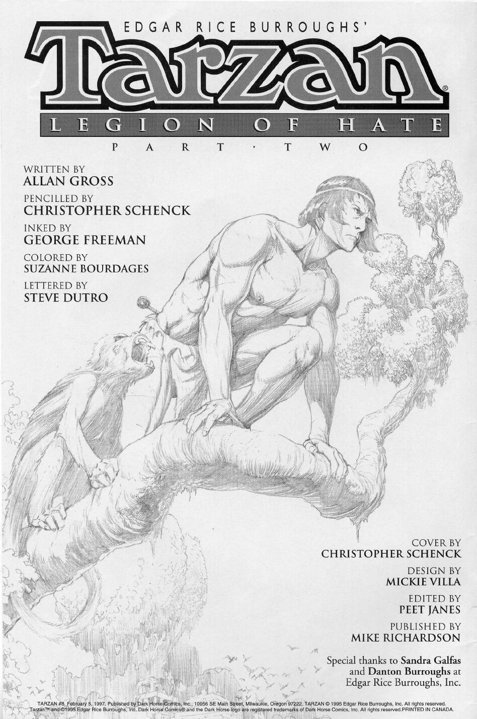 Read online Tarzan (1996) comic -  Issue #8 - 2