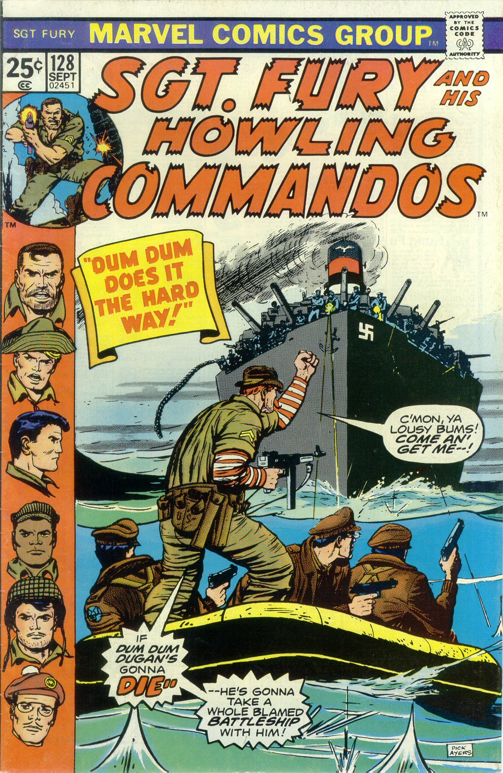 Read online Sgt. Fury comic -  Issue #128 - 1