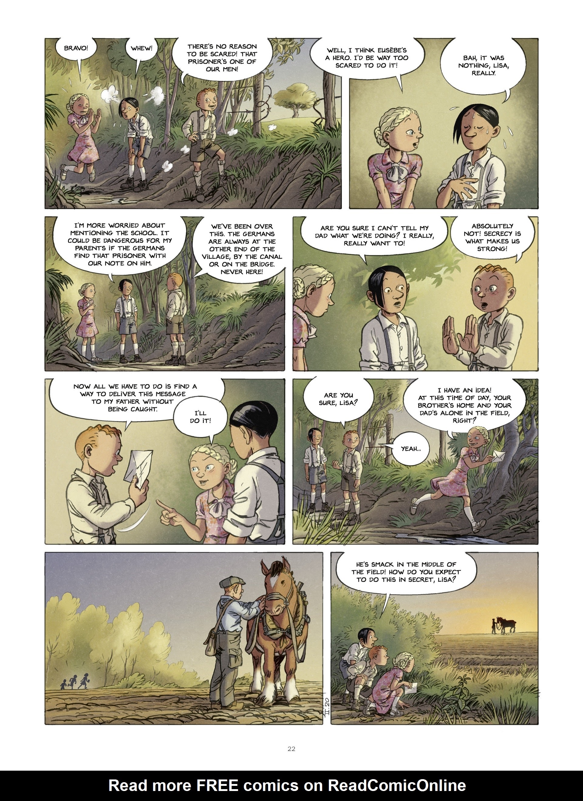 Read online Children of the Resistance comic -  Issue #2 - 22