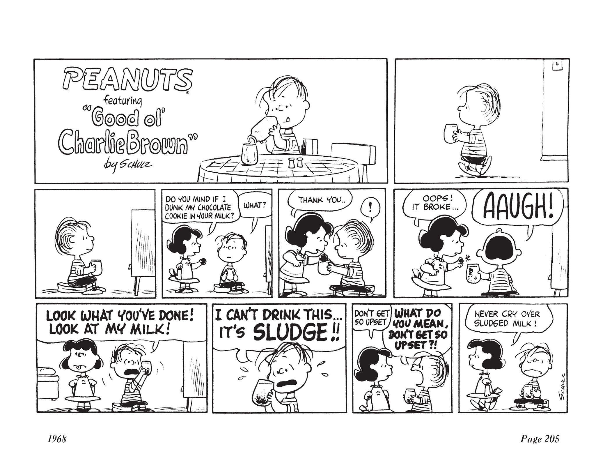 Read online The Complete Peanuts comic -  Issue # TPB 9 - 216