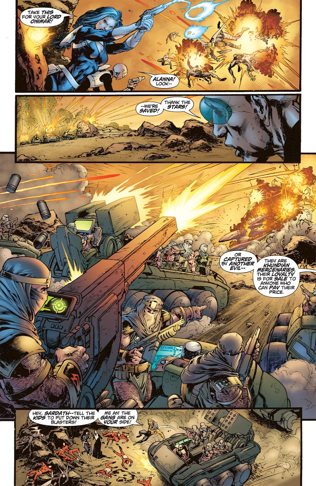 Rann/Thanagar War issue 5 - Page 4