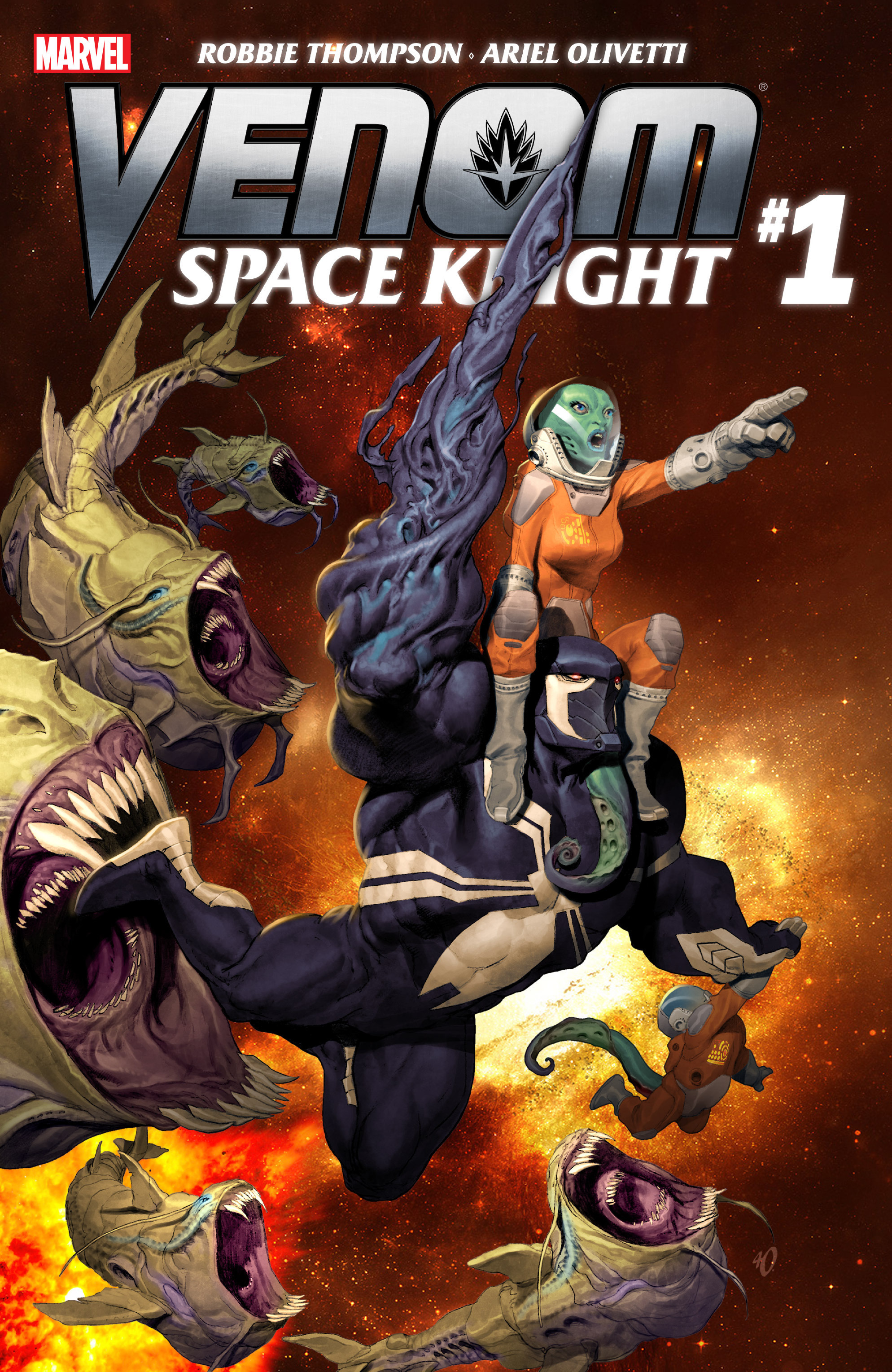 Read online Venom: Space Knight comic -  Issue #1 - 1
