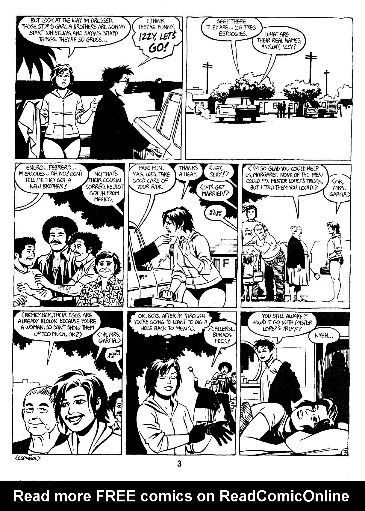 Read online Love and Rockets (1982) comic -  Issue #15 - 5