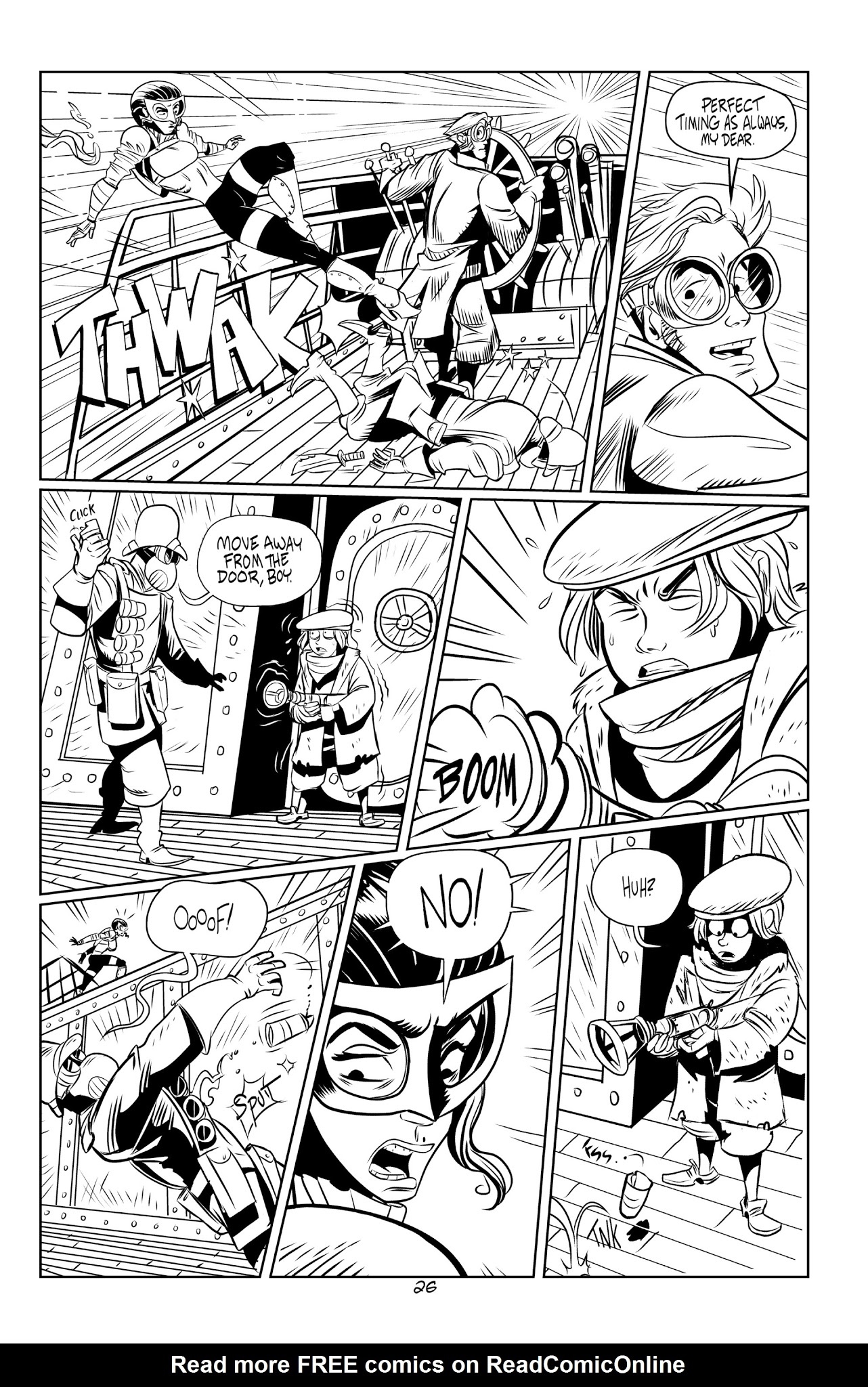 Read online Victorian Secret Agents: Owls of the Ironwork Isle comic -  Issue #2 - 28