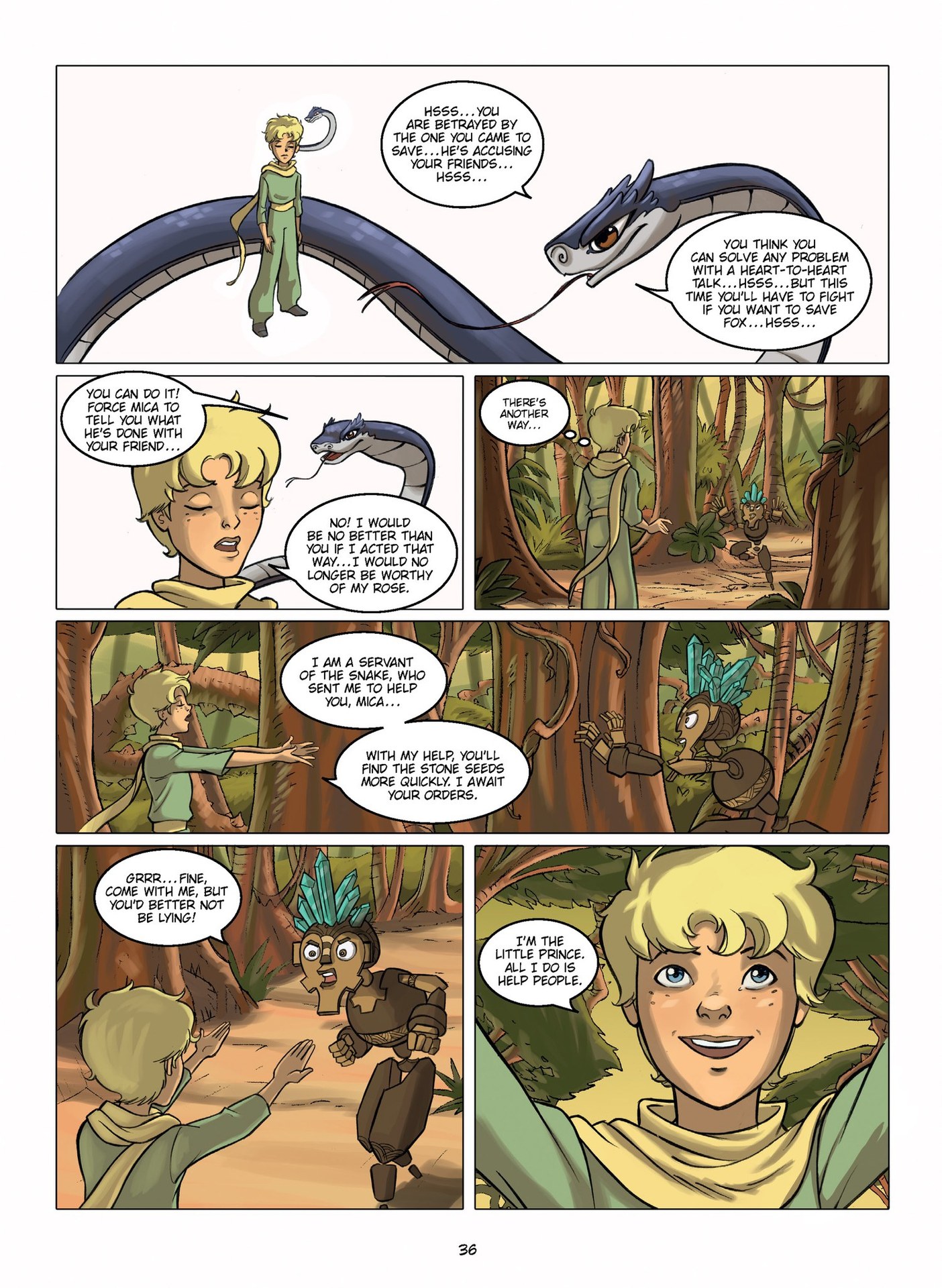 Read online The Little Prince comic -  Issue #4 - 40