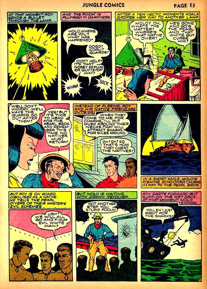 Read online Jungle Comics comic -  Issue #23 - 17