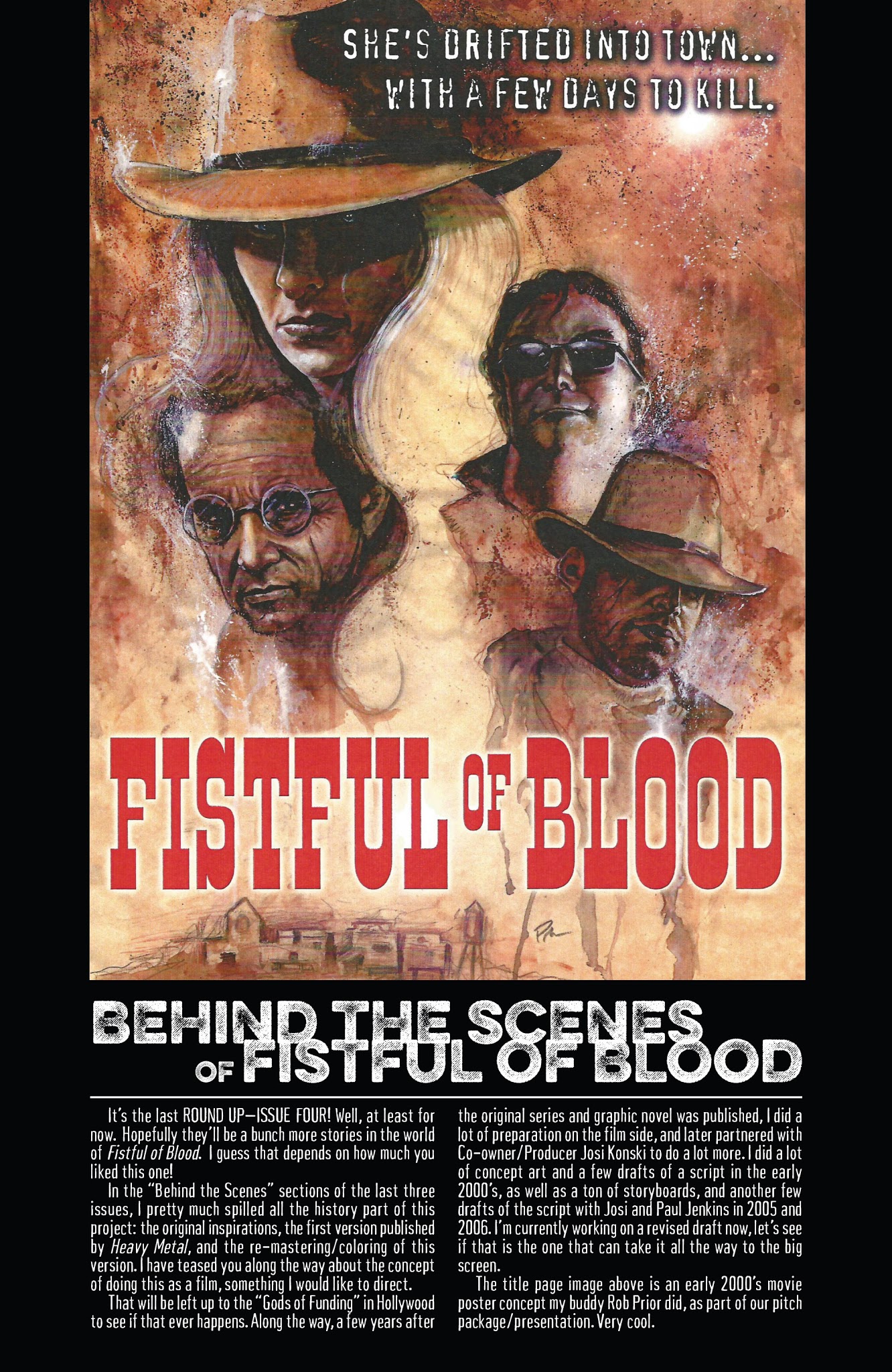 Read online Fistful of Blood comic -  Issue #4 - 27