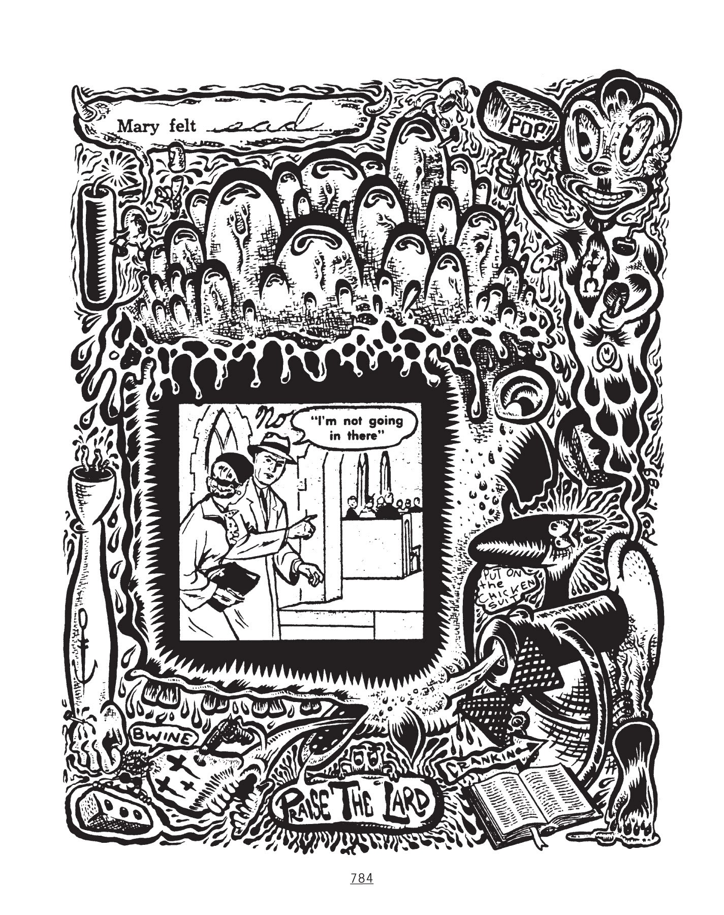 Read online NEWAVE! The Underground Mini Comix of the 1980's comic -  Issue # TPB (Part 8) - 50