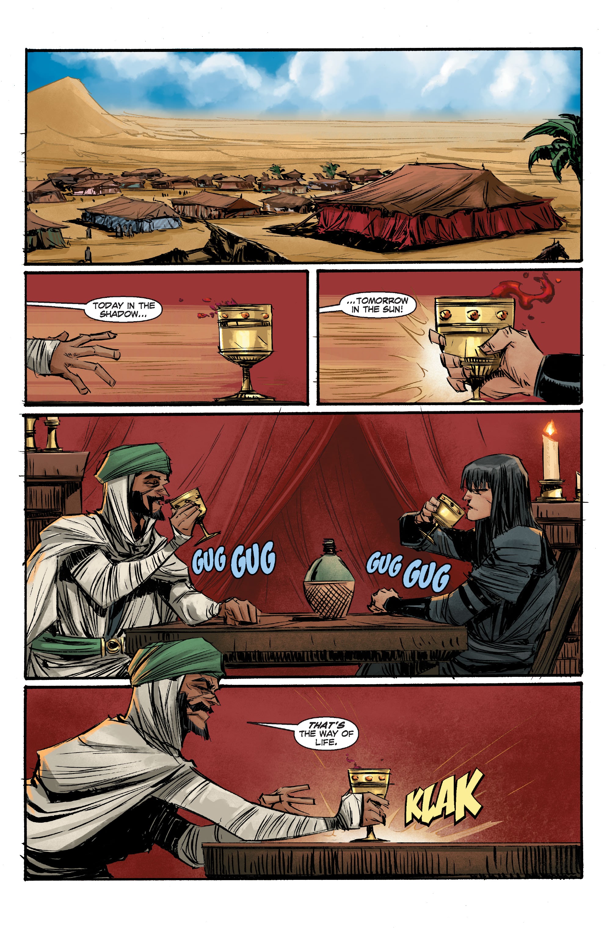 Read online Conan Chronicles Epic Collection comic -  Issue # TPB Blood In His Wake (Part 1) - 80
