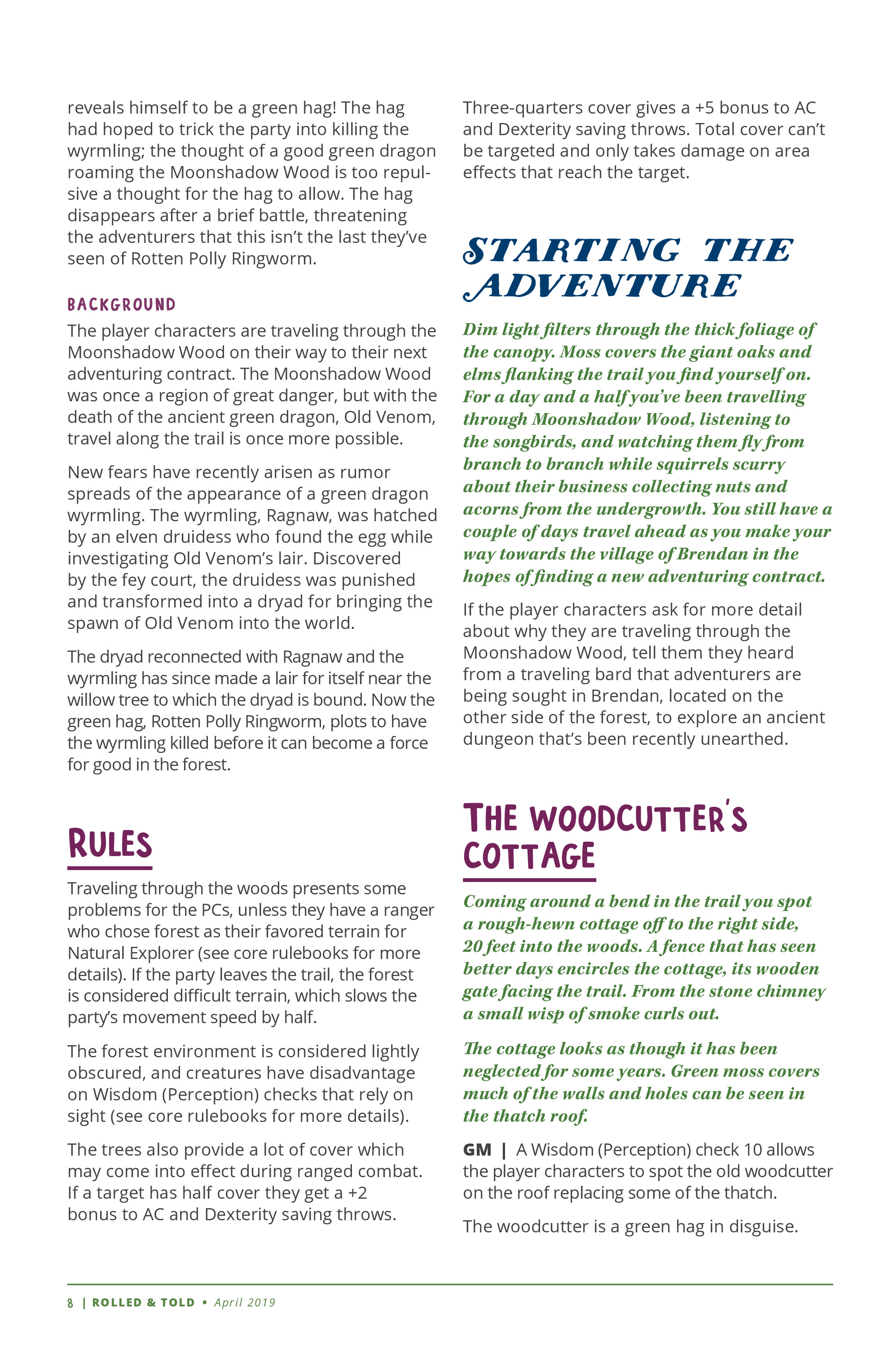 Read online Rolled & Told comic -  Issue #8 - 7