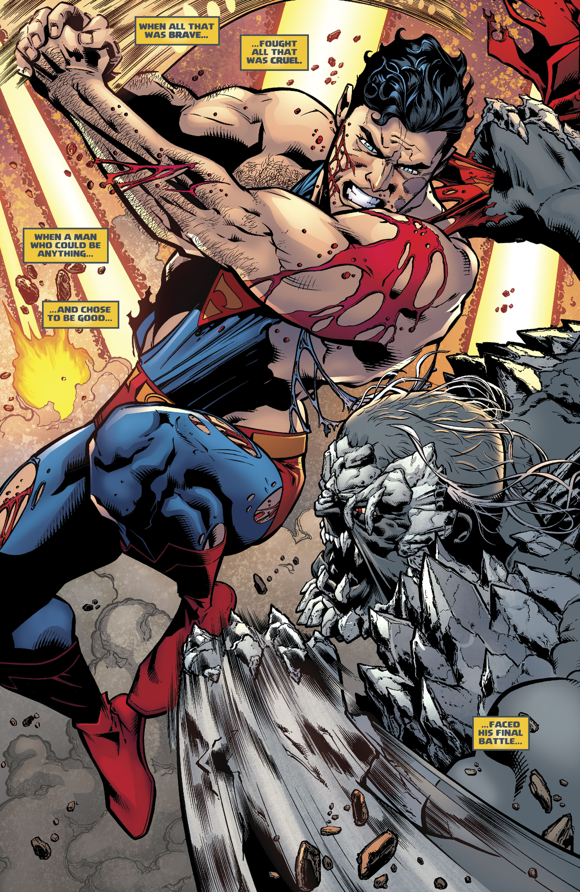 Read online Tales from the Dark Multiverse: Death of Superman comic -  Issue # Full - 8