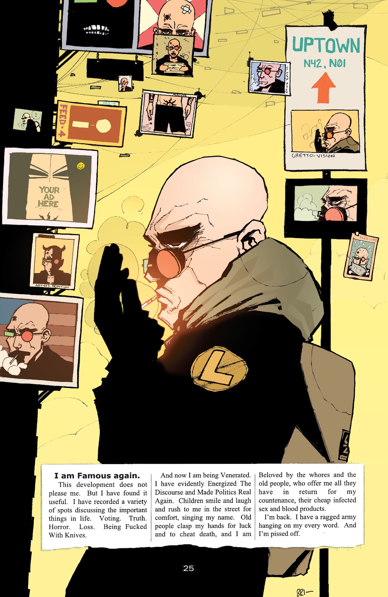 Read online Transmetropolitan comic -  Issue # Issue I Hate It Here - 20