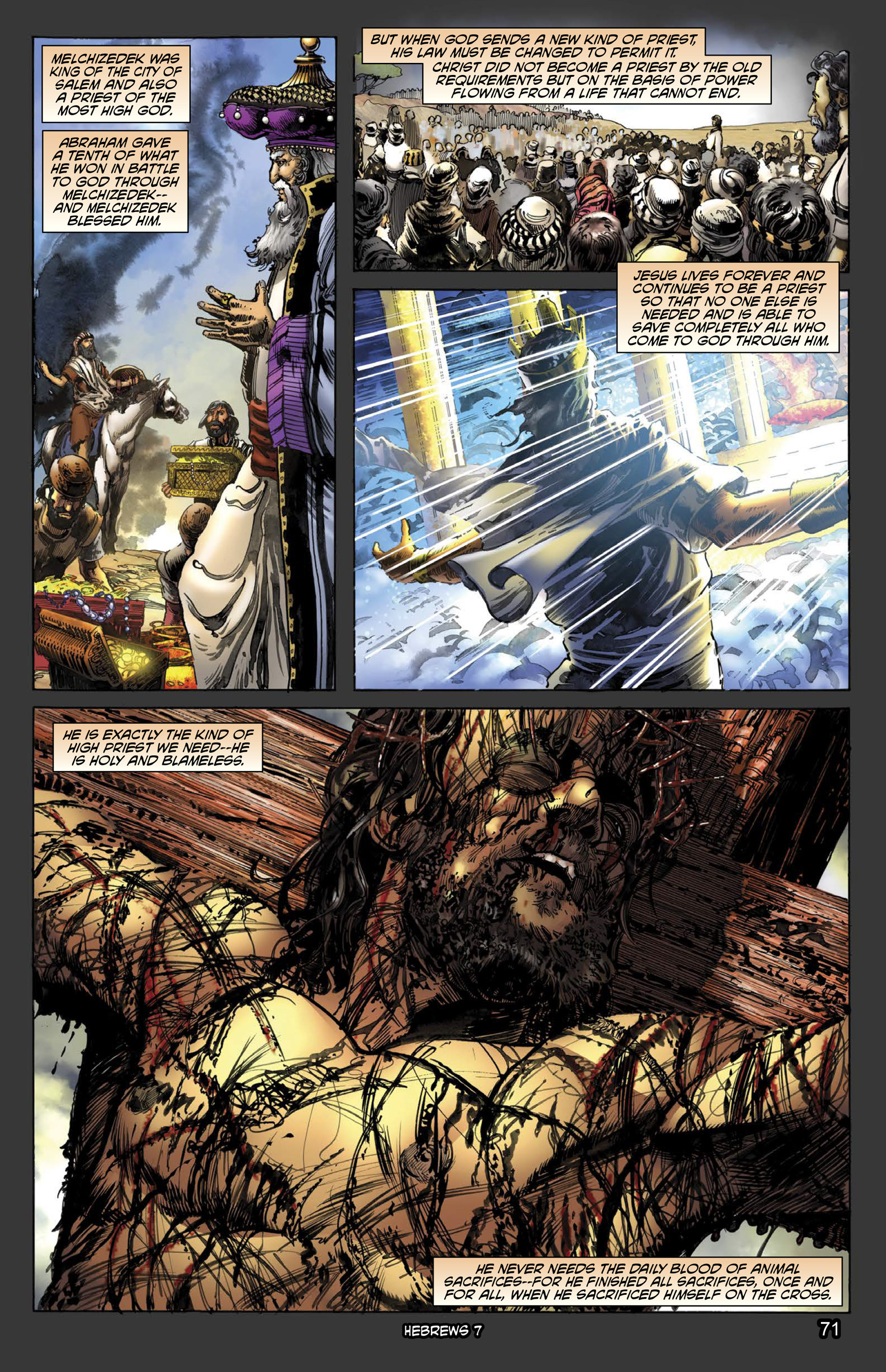 Read online The Kingstone Bible comic -  Issue #11 - 74