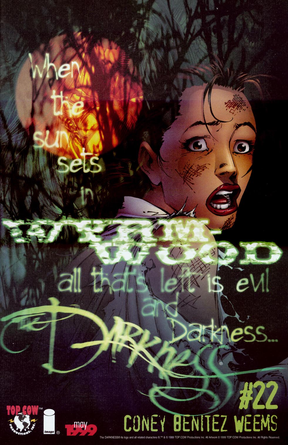 Read online The Darkness (1996) comic -  Issue #21 - 24