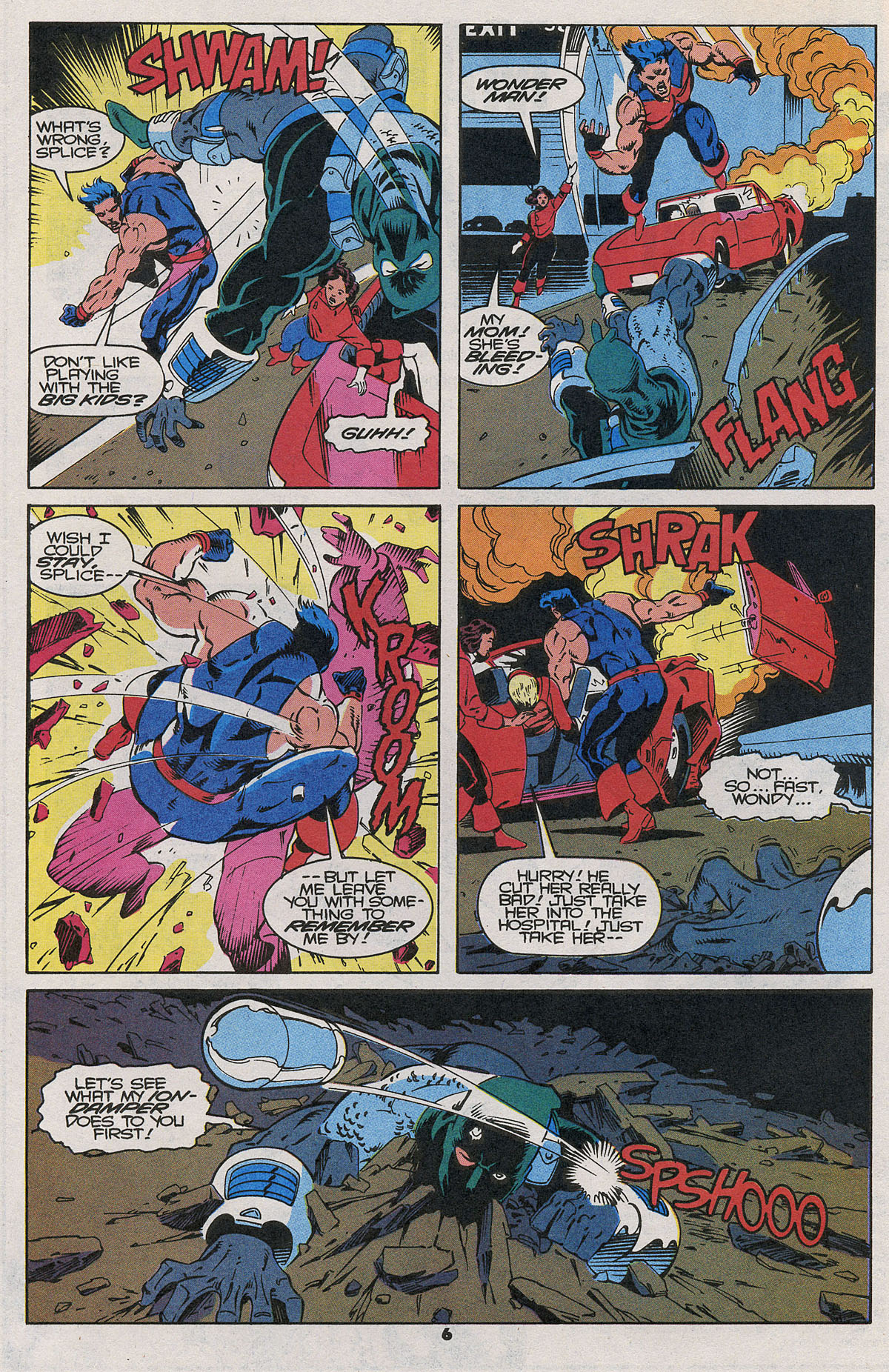 Read online Wonder Man (1991) comic -  Issue #21 - 6