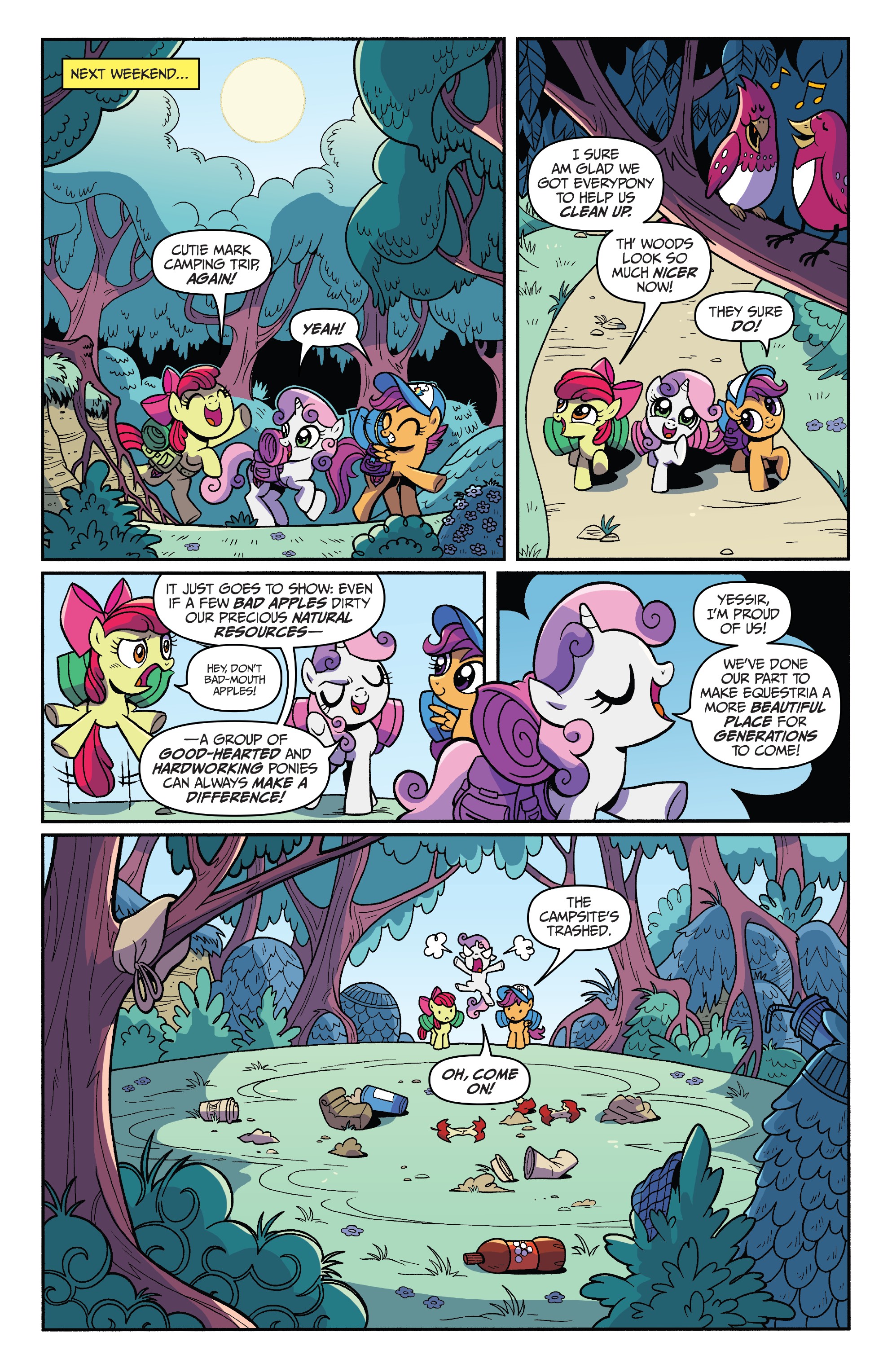 Read online My Little Pony: Spirit of the Forest comic -  Issue #1 - 10