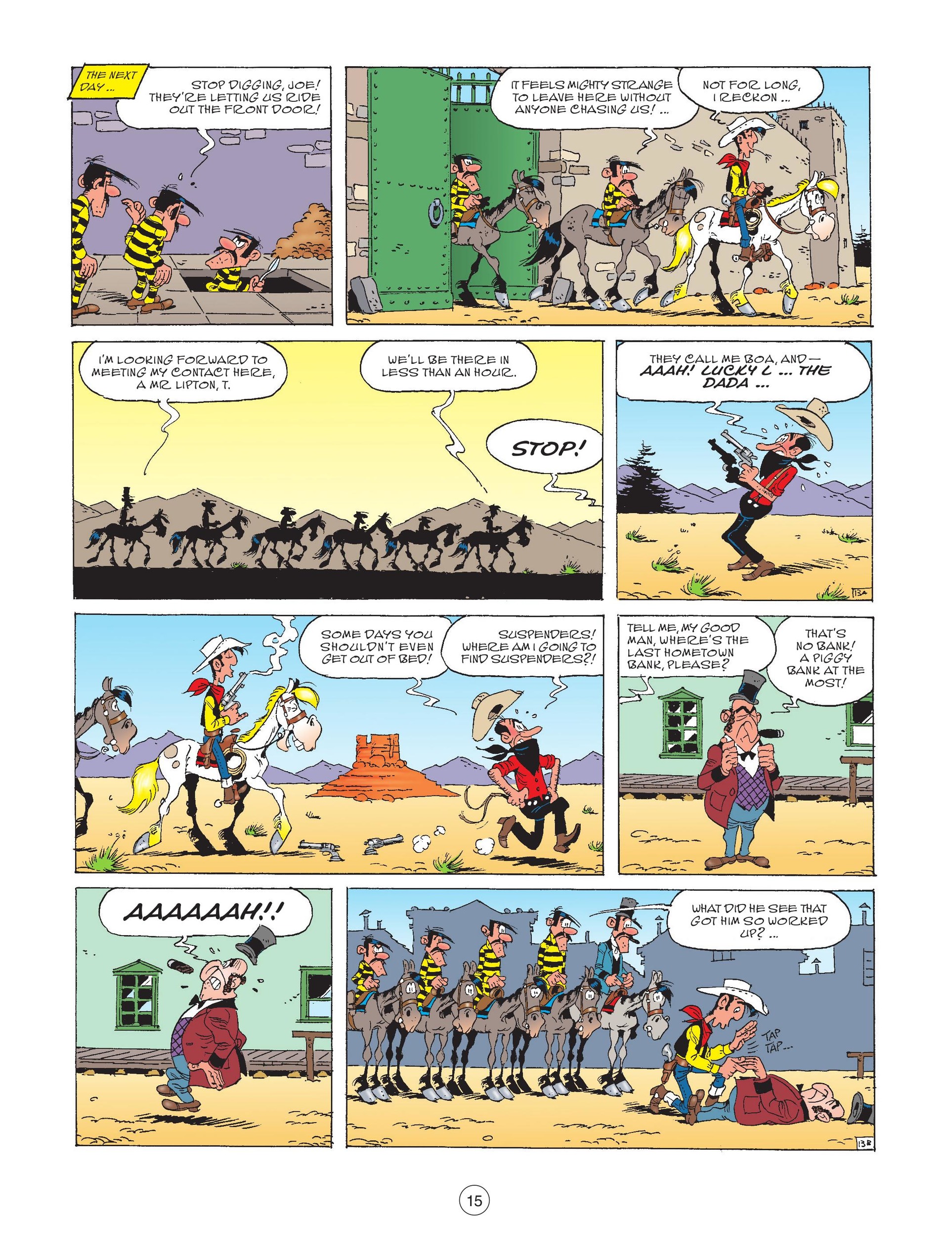 Read online A Lucky Luke Adventure comic -  Issue #72 - 17