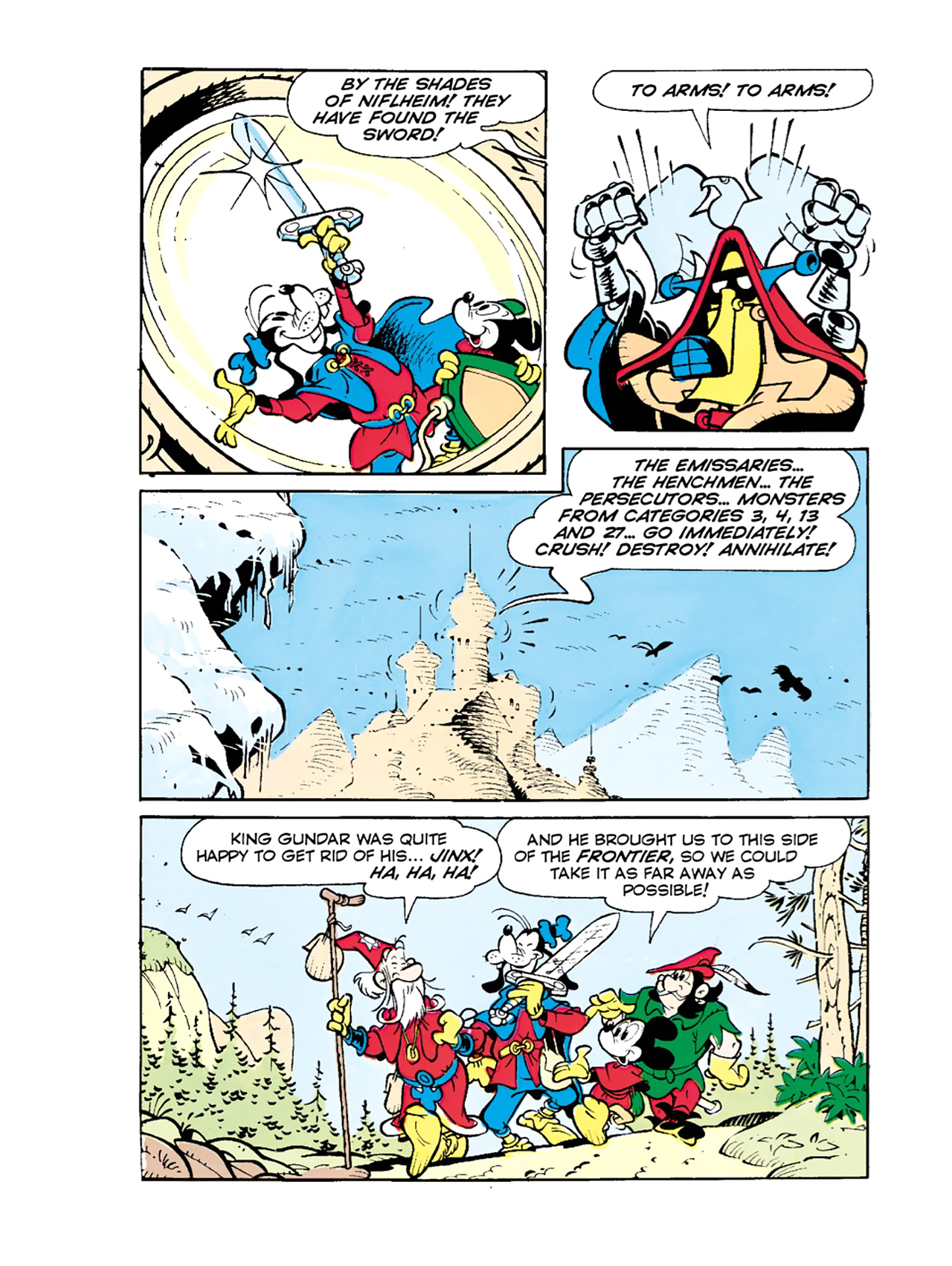 Read online Mickey Mouse in the Sword of Ice comic -  Issue #3 - 28