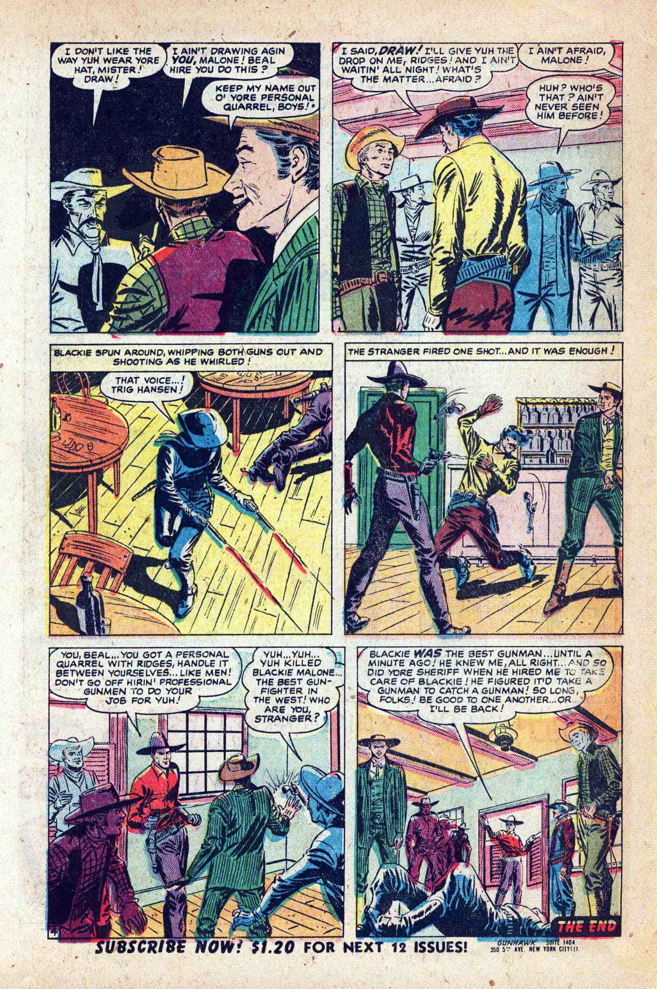 Read online The Gunhawk comic -  Issue #18 - 26
