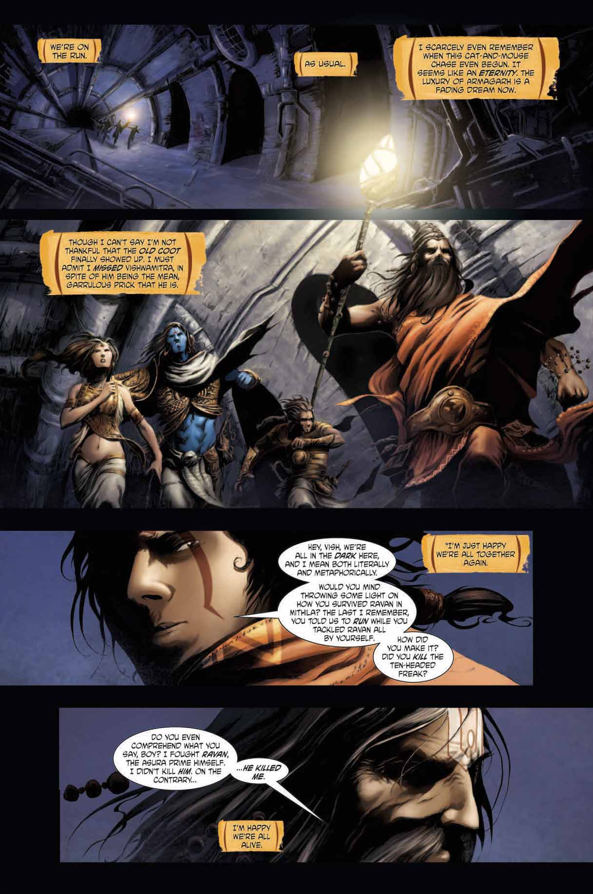 Read online Ramayan 3392 A.D. Reloaded comic -  Issue #3 - 3