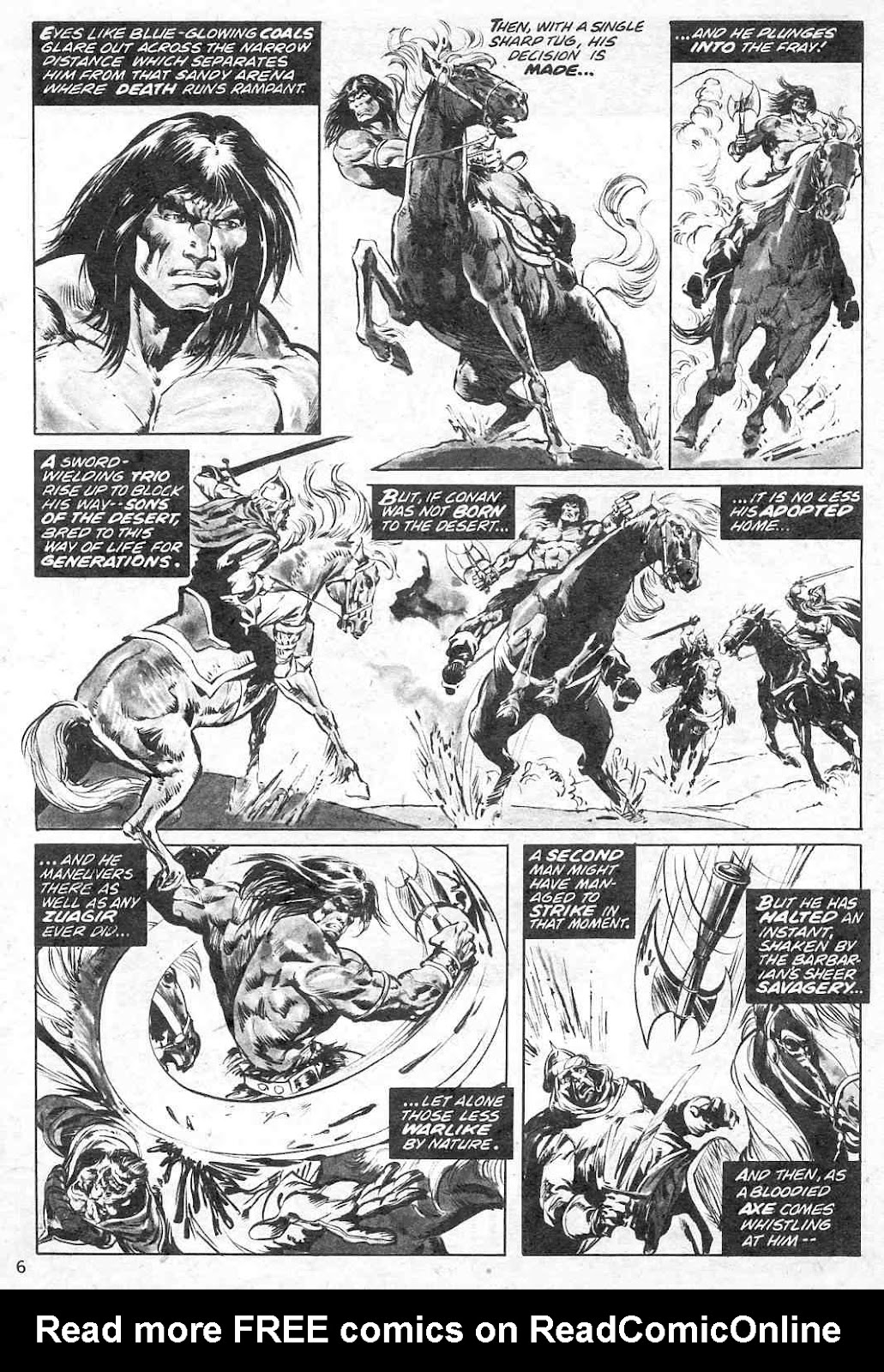 The Savage Sword Of Conan issue 9 - Page 6