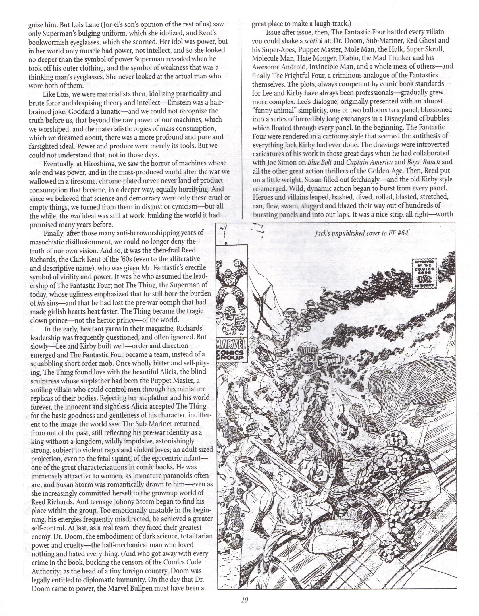 Read online The Jack Kirby Collector comic -  Issue #9 - 10