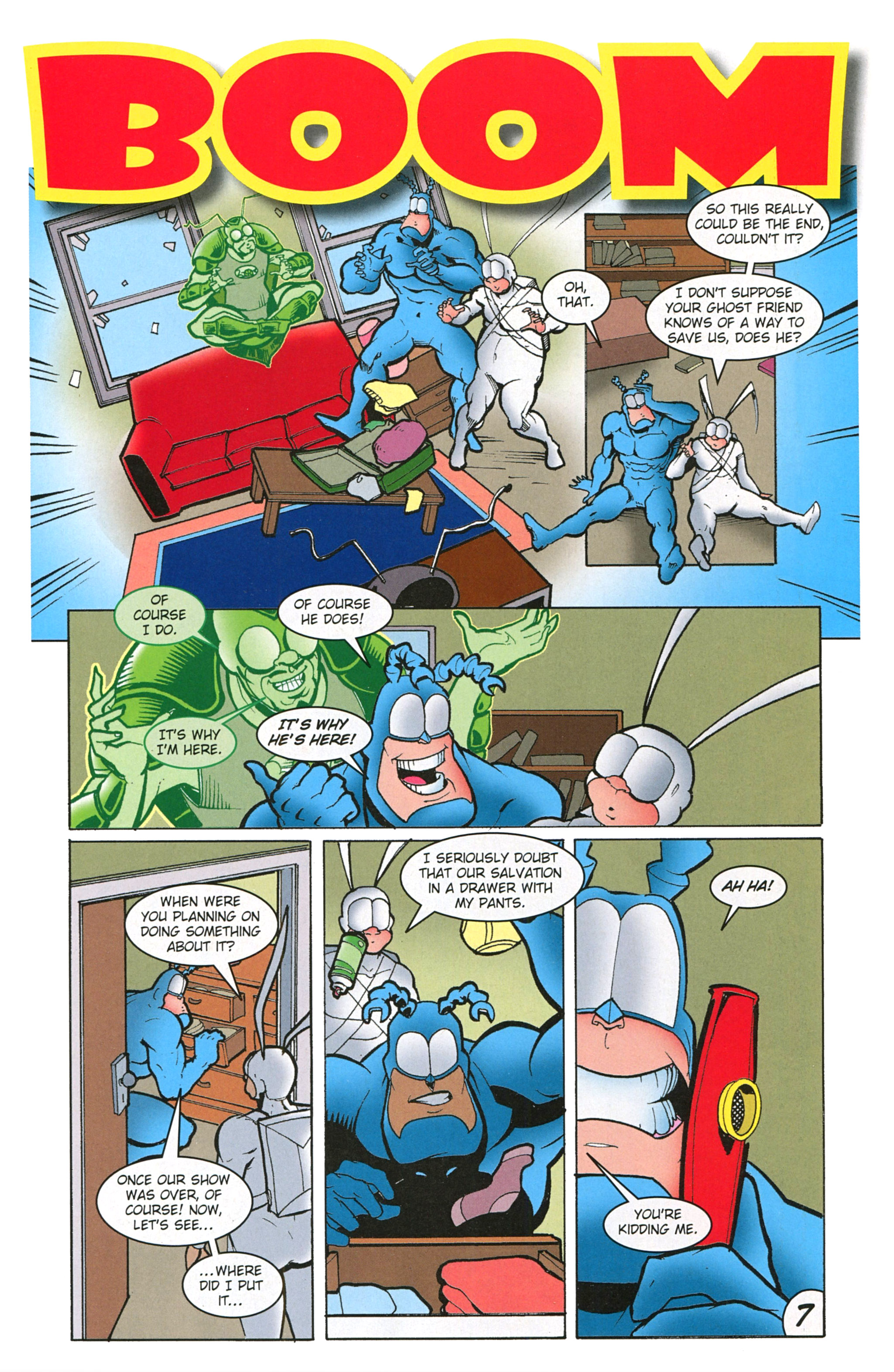 Read online Free Comic Book Day 2015 comic -  Issue # The Tick - 9