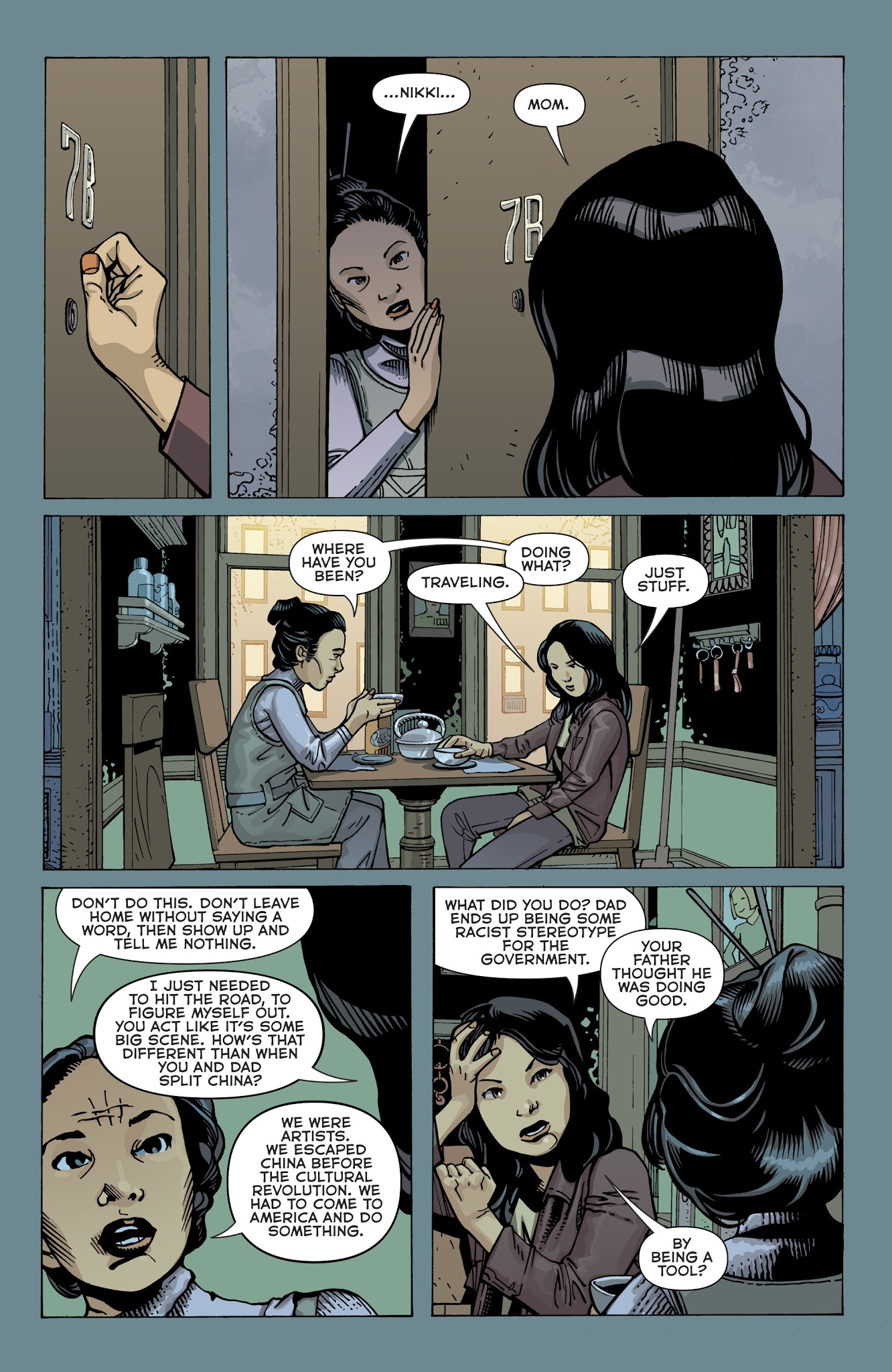 Read online The American Way: Those Above and Those Below comic -  Issue #3 - 12