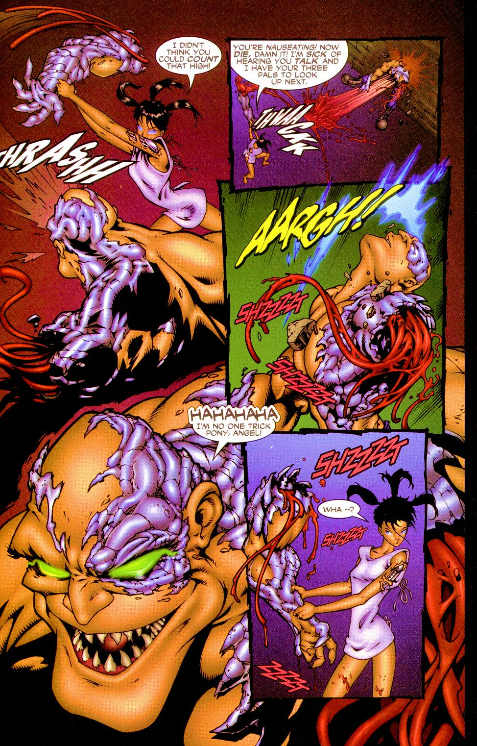 Read online Adrenalynn: Weapon of War comic -  Issue #1 - 22