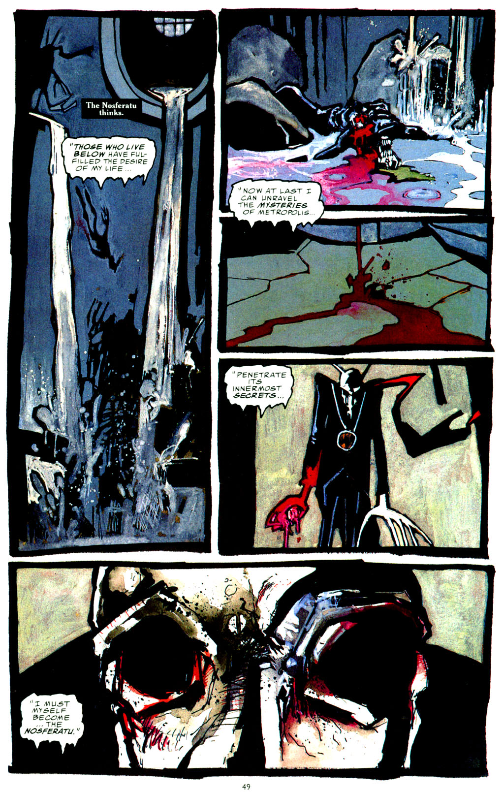 Read online Batman: Nosferatu comic -  Issue # Full - 50